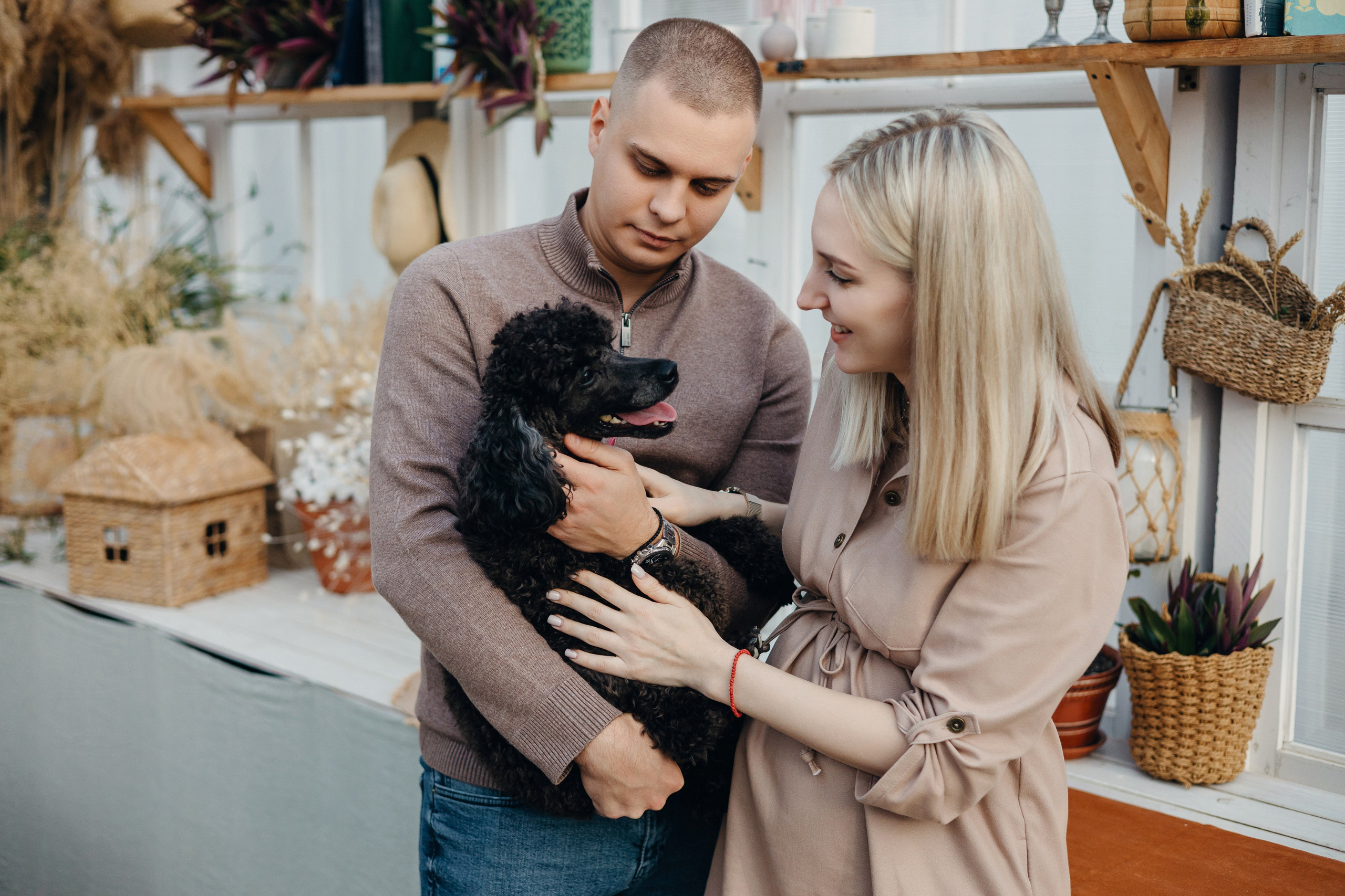 Фотосъёмка пары в ожидании чуда. Свадебный, семейный, интерьерный фотограф в Краснодаре Денис Голощапов