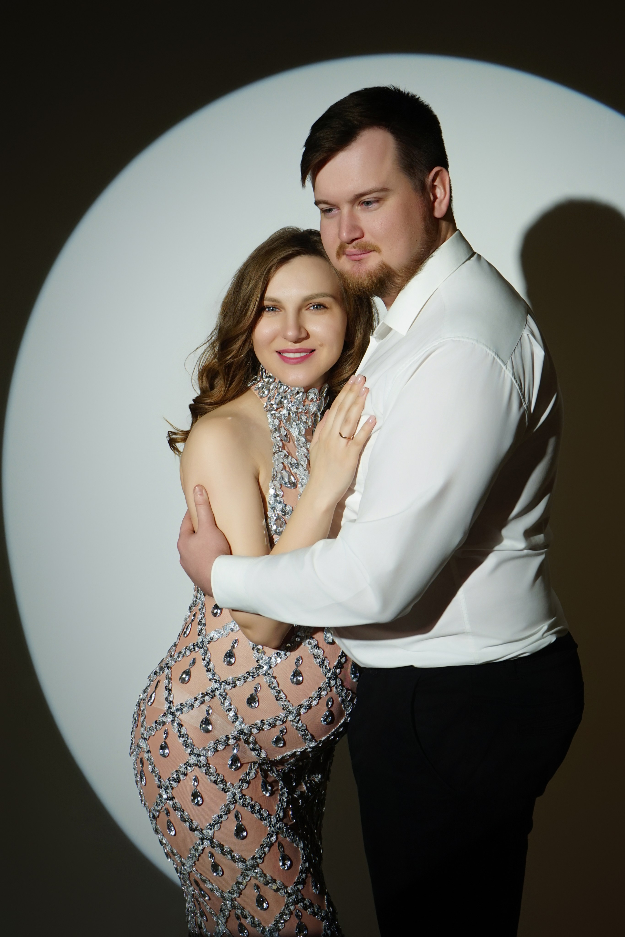 Съёмка беременности в моей фотостудии «НЕБО». Женский фотограф в Химках Алёна Ленёва