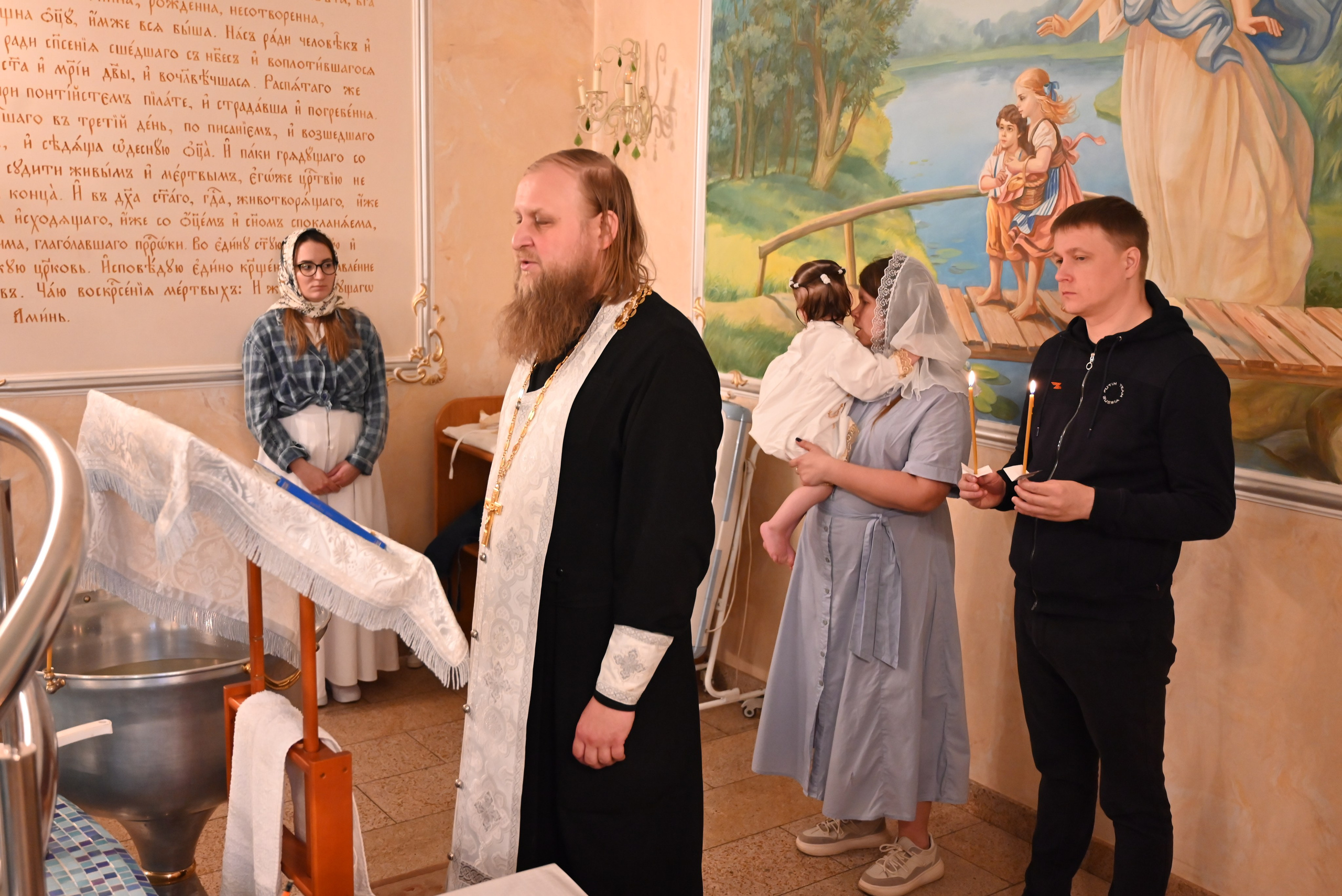 Крещение 7 мая. Семейный и детский фотограф Москва