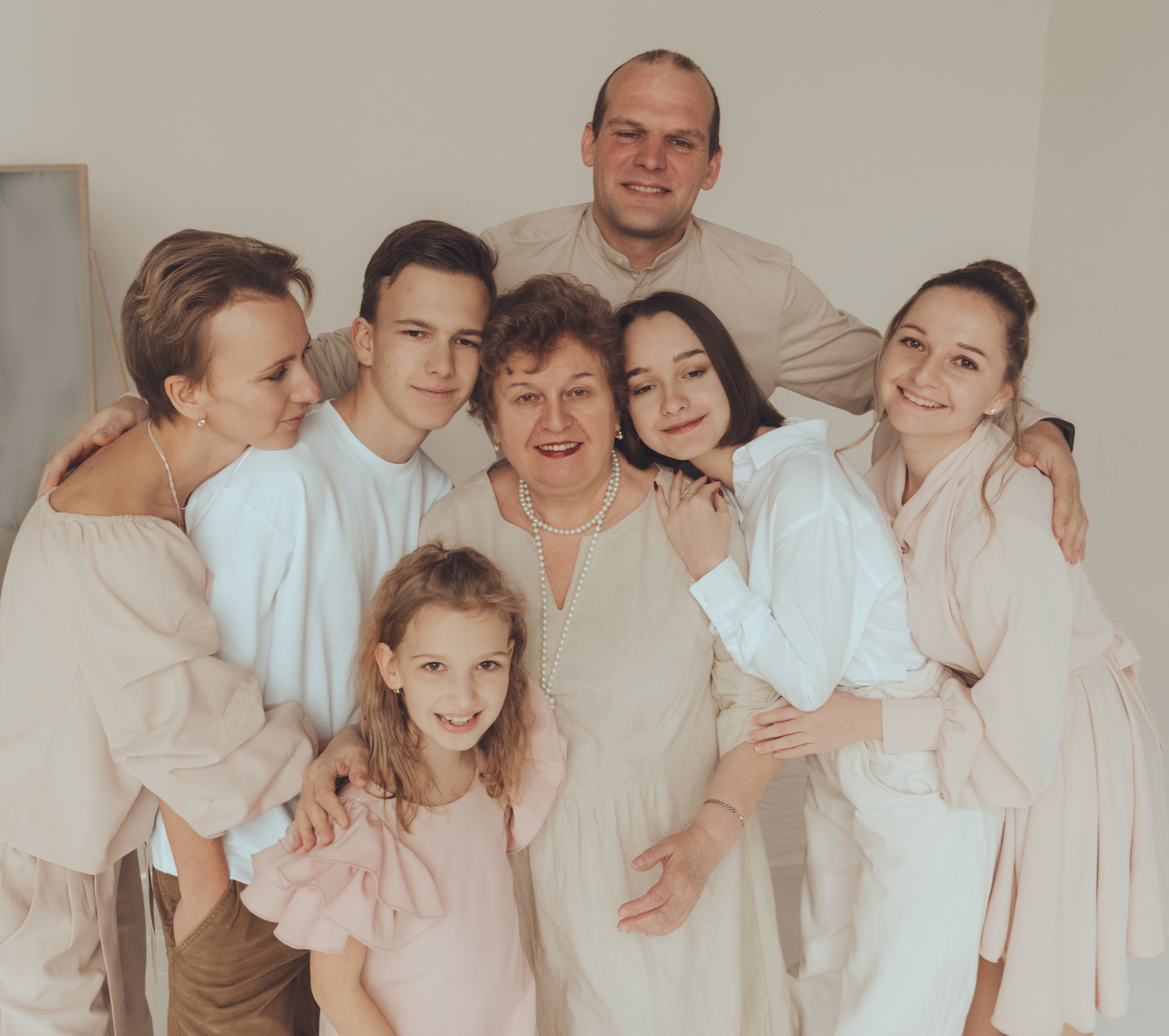 Big Family. Ольга Гагуа. Портретный фотограф. Москва