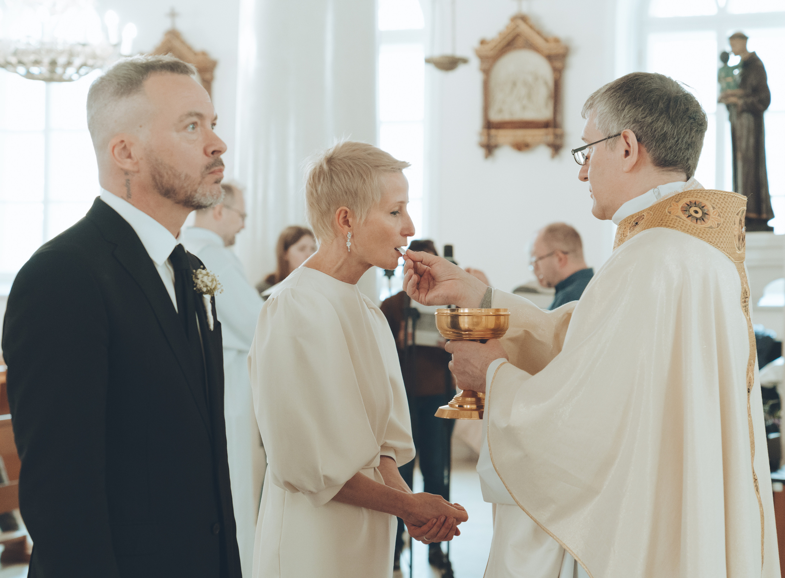 Фотосъемка католического венчания. Ольга Гагуа. Портретный фотограф. Москва