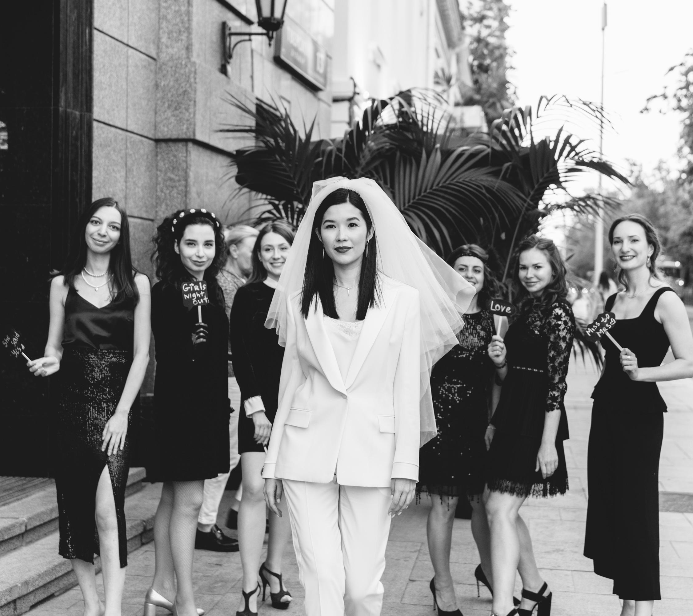 Фотосессия девичника. Ольга Гагуа. Портретный фотограф. Москва