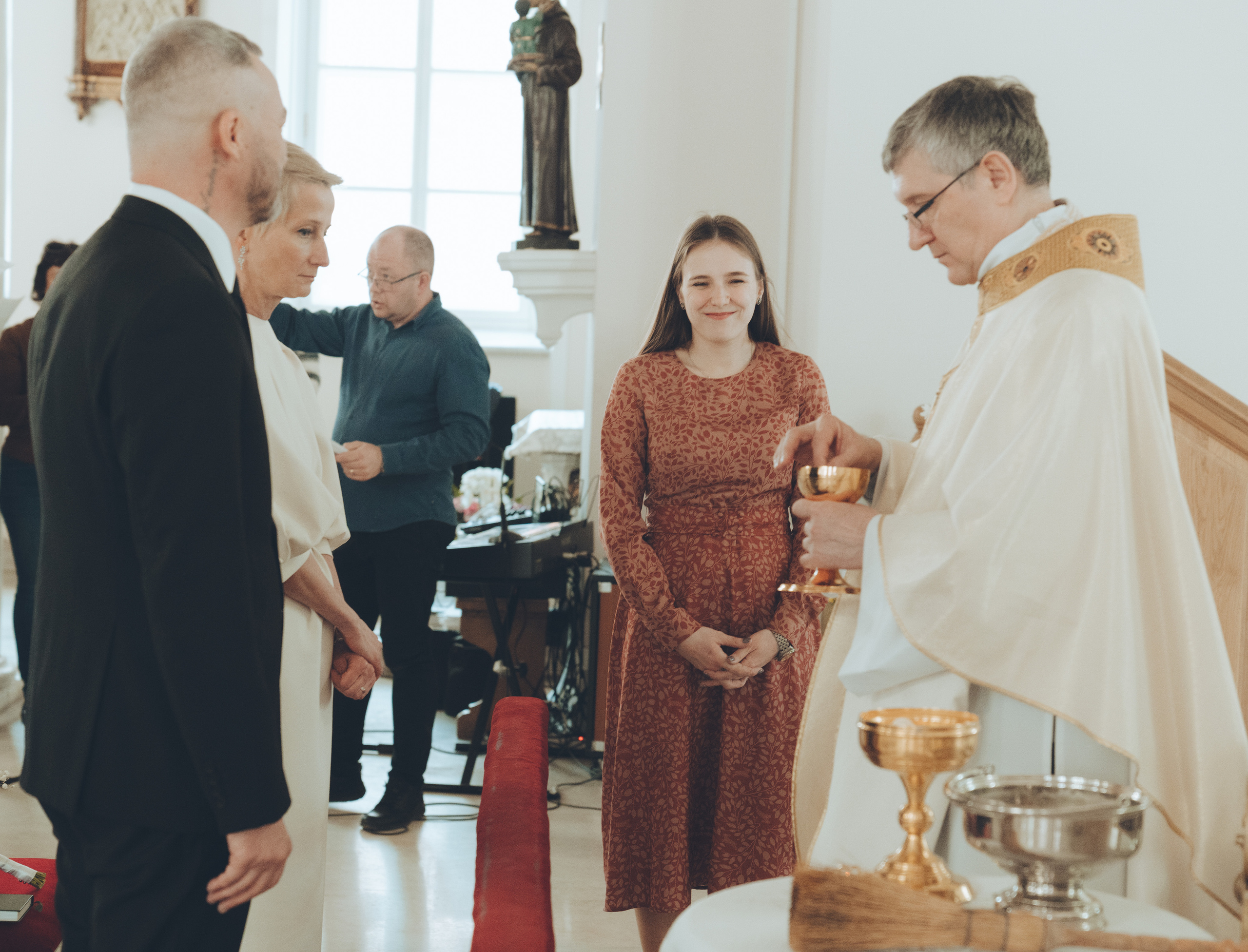 Фотосъемка католического венчания. Ольга Гагуа. Портретный фотограф. Москва