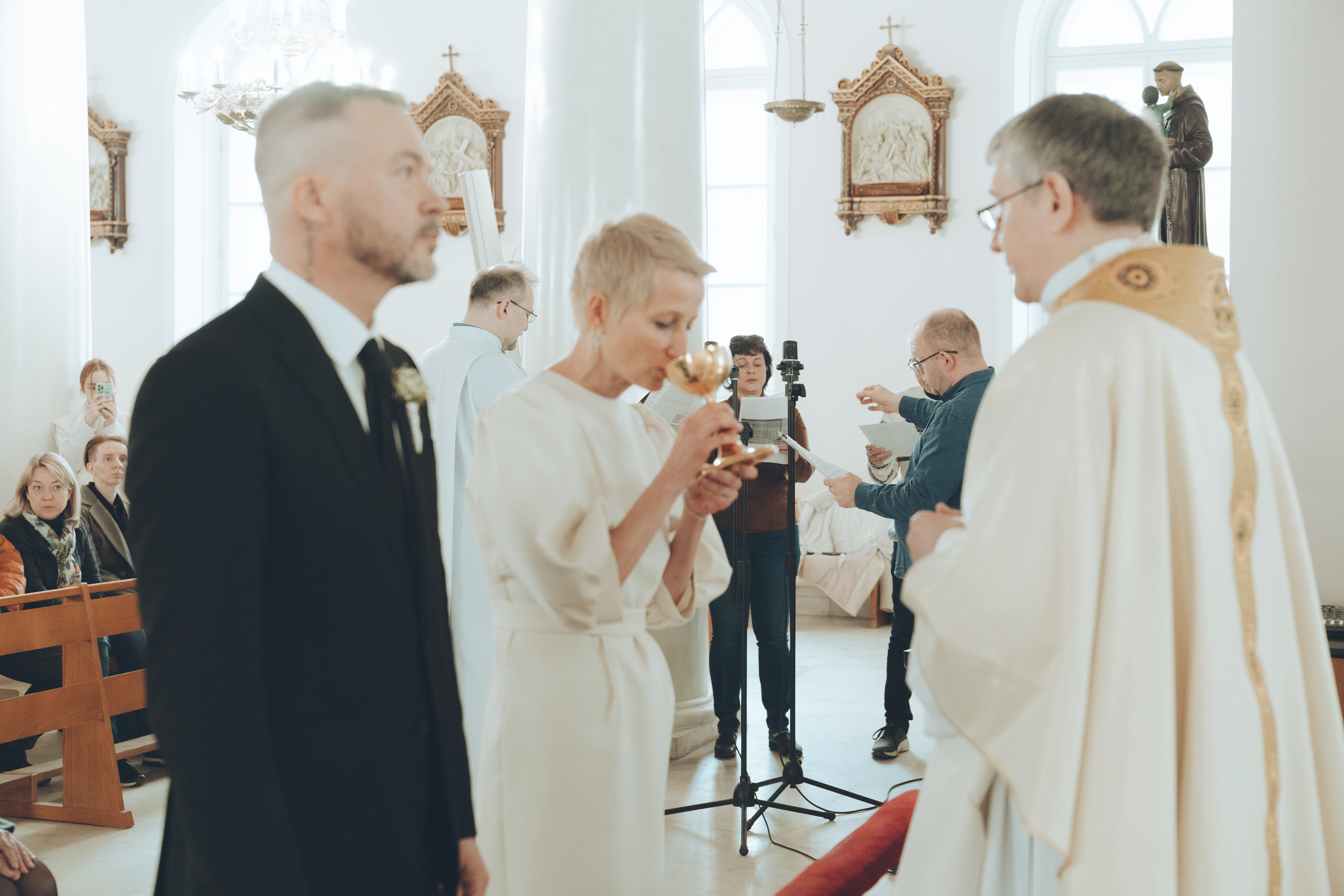 Фотосъемка католического венчания. Ольга Гагуа. Портретный фотограф. Москва