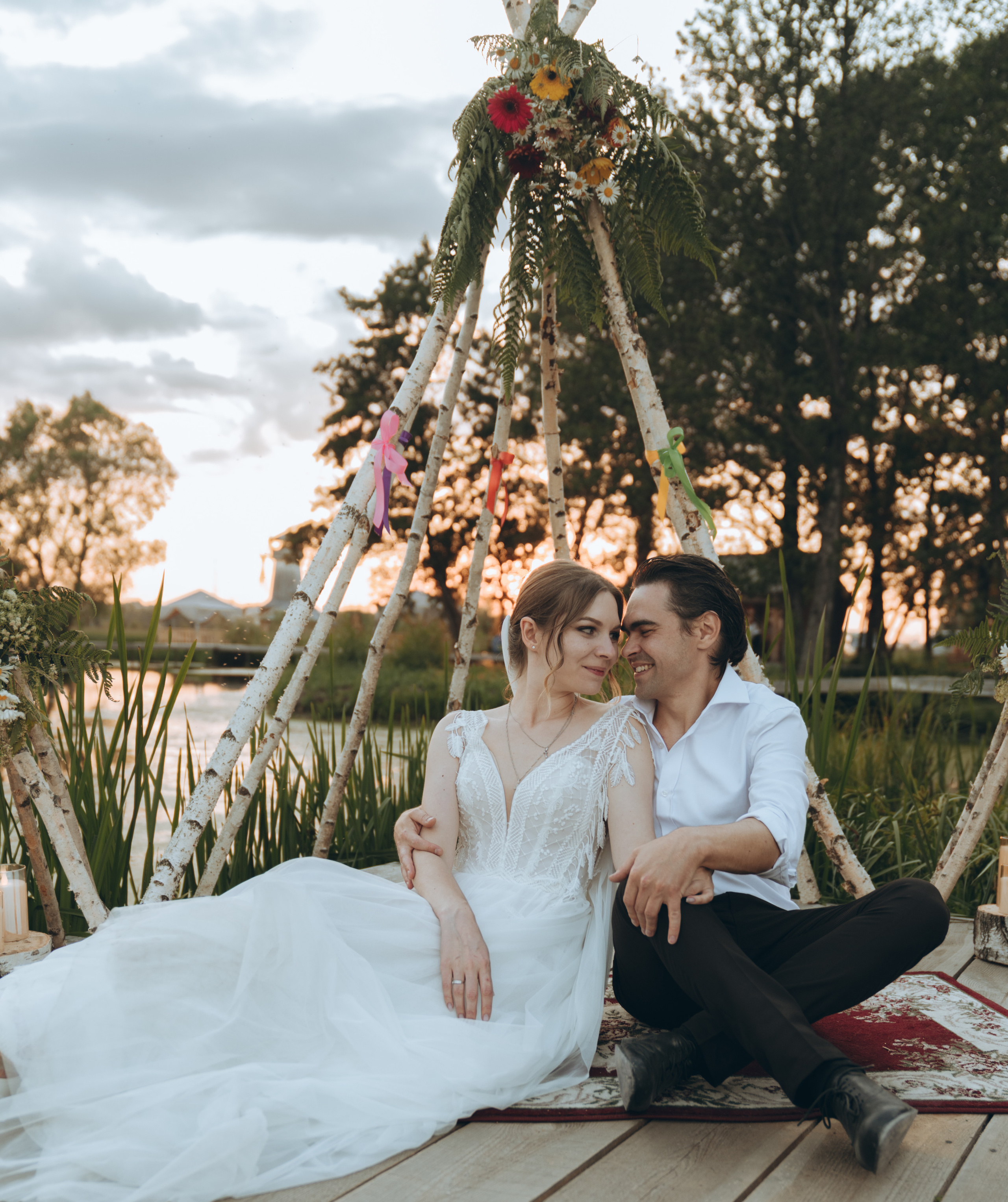 Александр и Дарья. Rustic wedding. Ольга Гагуа. Портретный фотограф. Москва