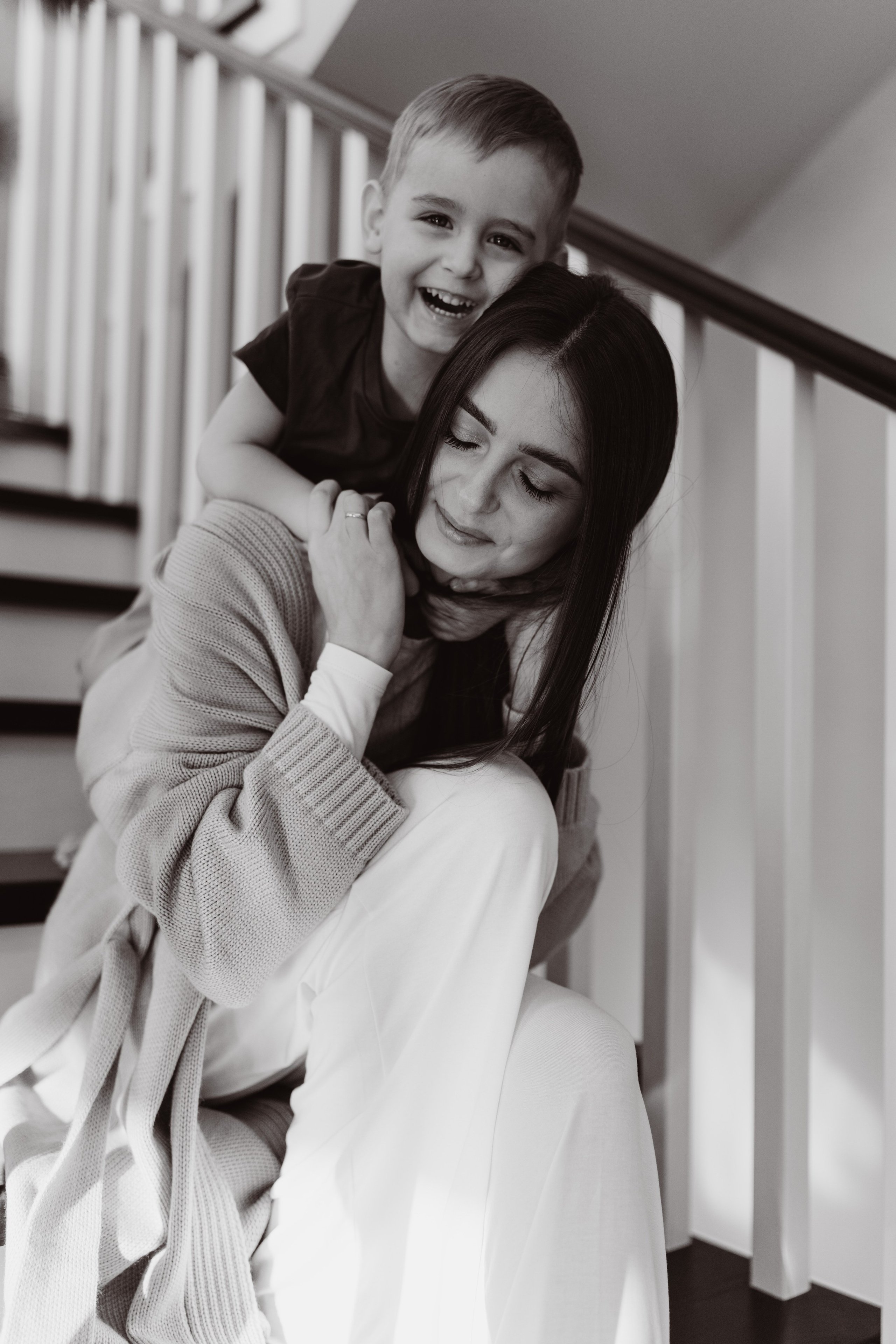 Домашняя съемка семьи Ксении и Алексея. Семейный и портретный фотограф в Санкт-Петербурге Татьяна Гримоть