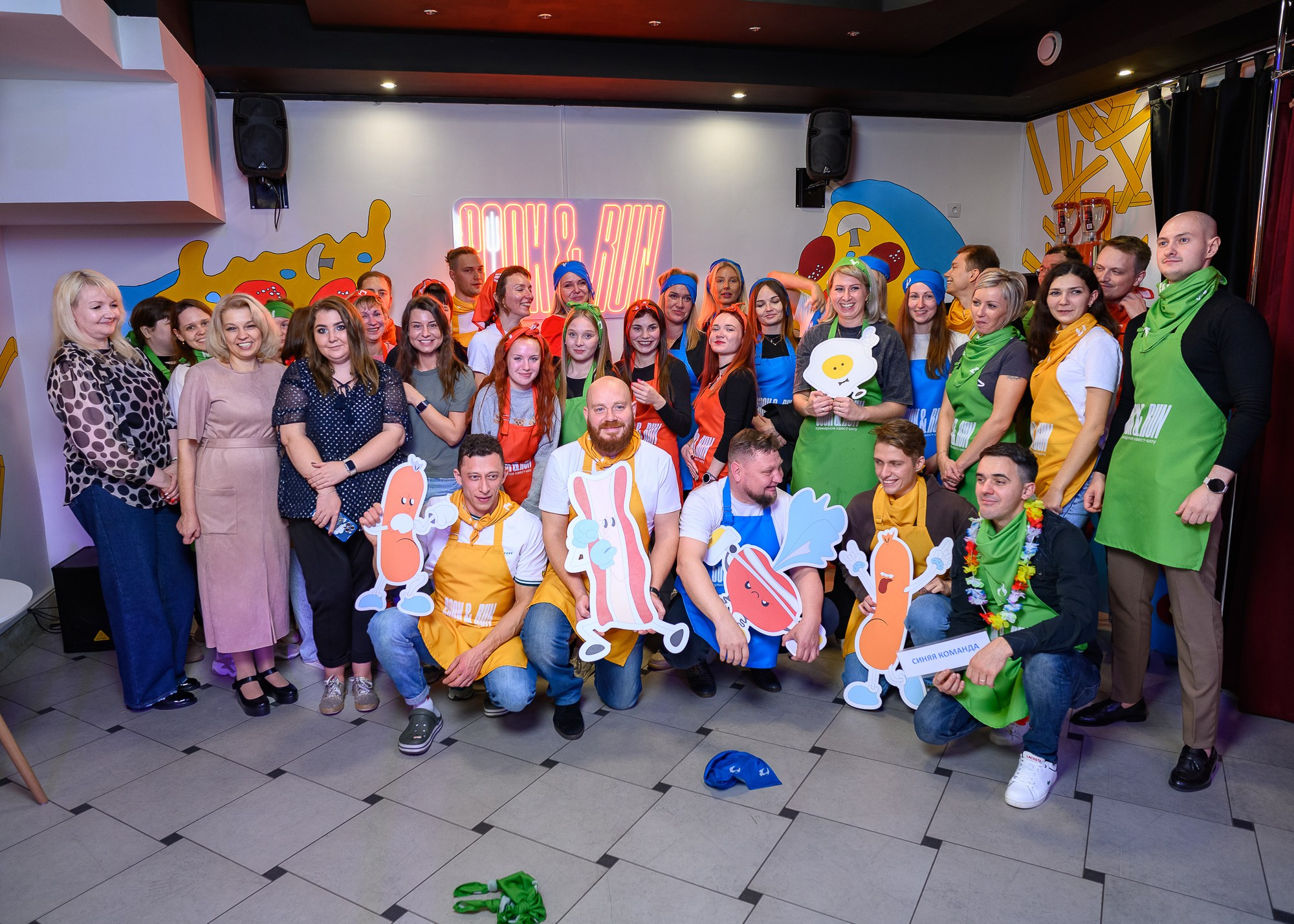 Кулинарный квест-шоу CooknRun. Фотограф Александр Данилов