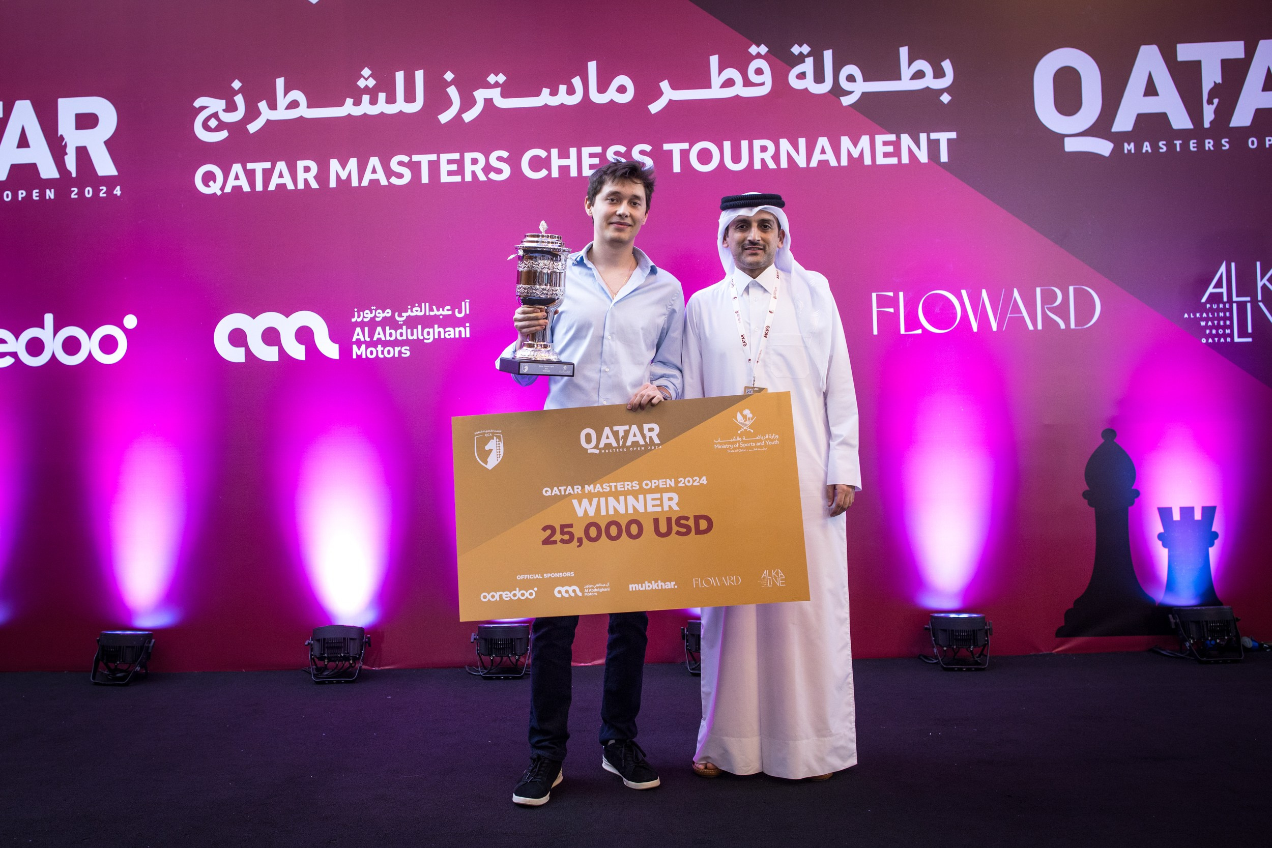 2024.12.12 Qatar Masters Open 2024 — Closing Ceremony. Фотограф Анна Штурман (репортажная съёмка любых событий и мероприятий) Anna Shtourman photographer