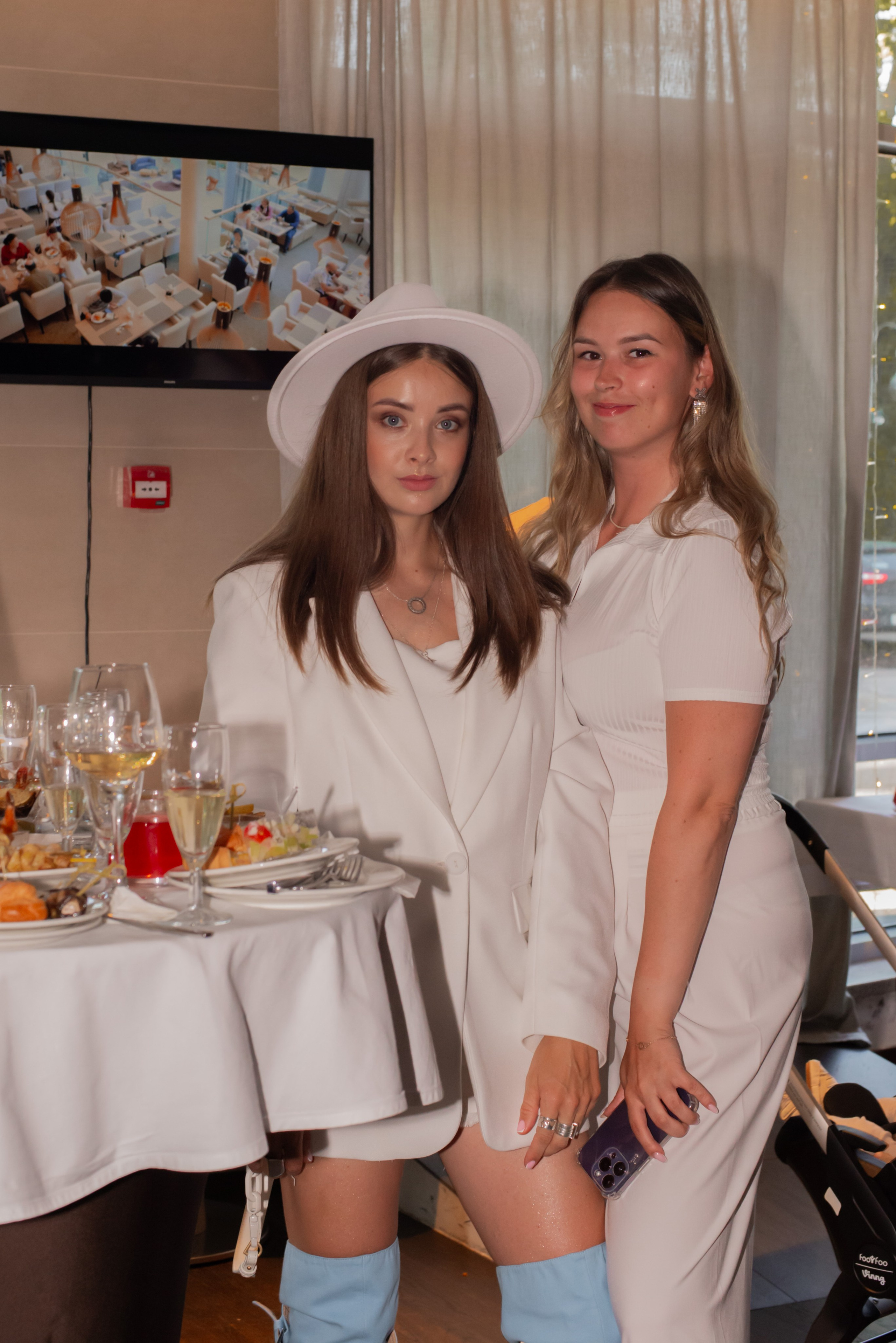 Репортаж, фуршет