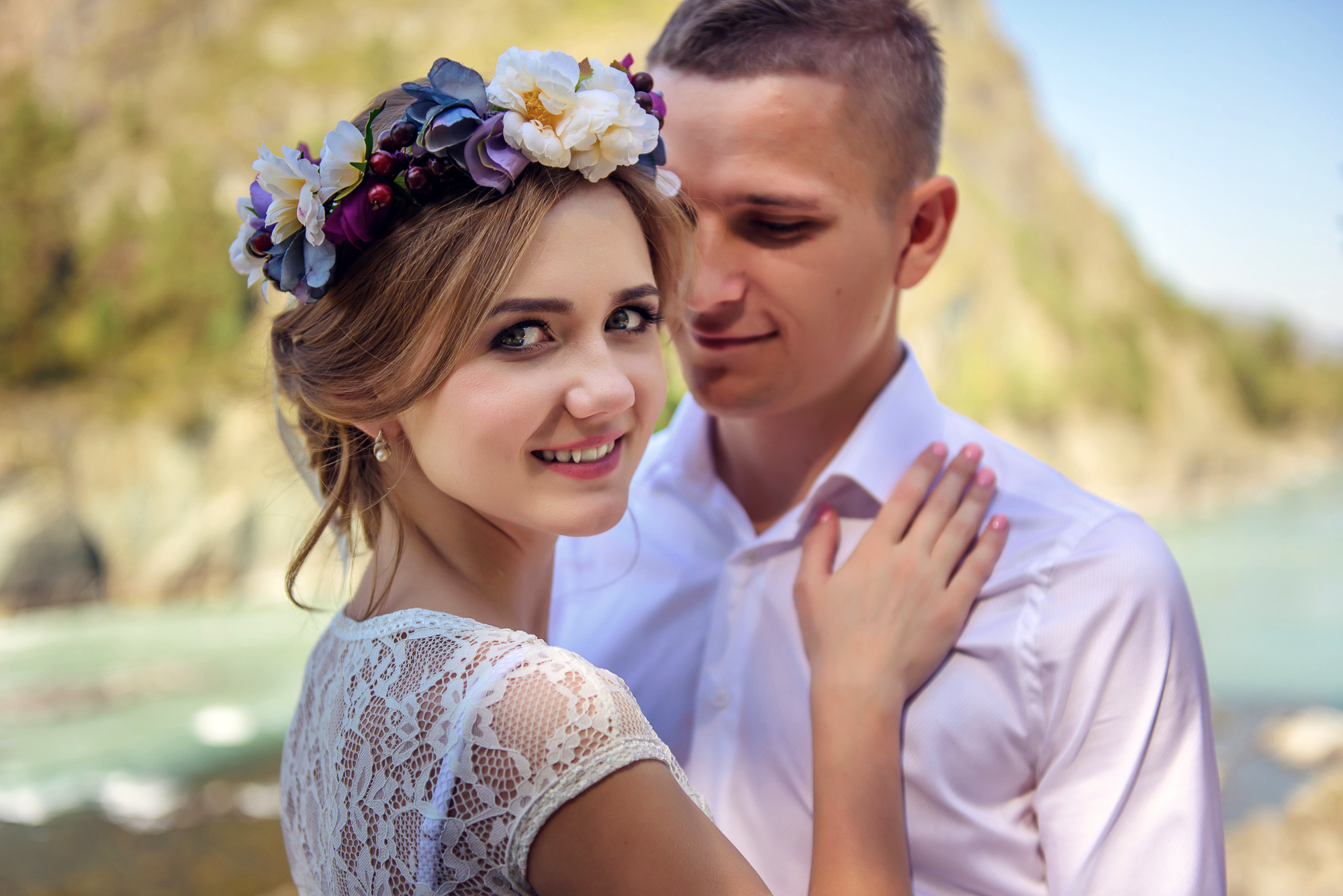 Мария и Данил, свадьба на Алтае. Свадебный и семейный фотограф в Новосибирске Александр Счастный