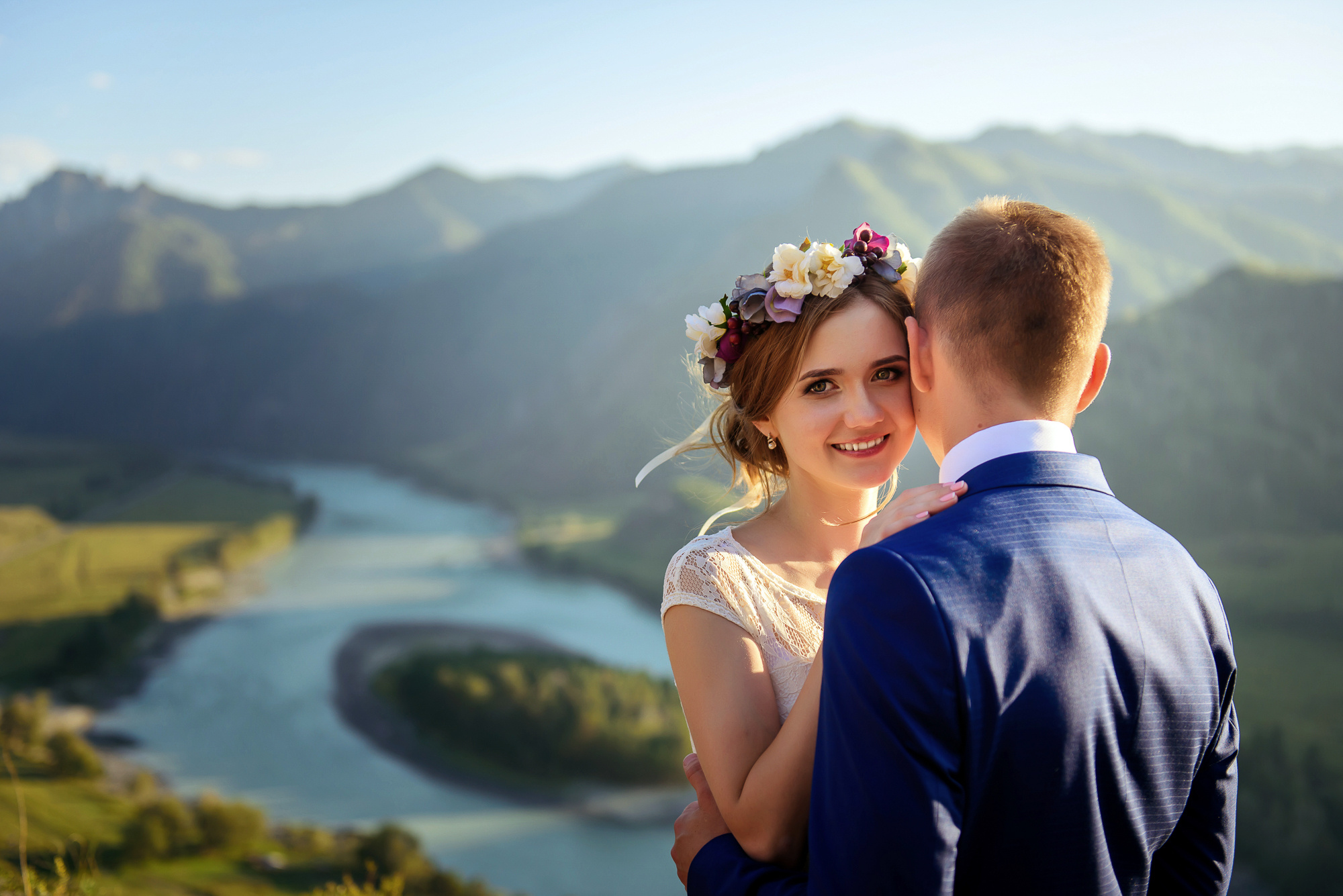 Мария и Данил, свадьба на Алтае. Свадебный и семейный фотограф в Новосибирске Александр Счастный