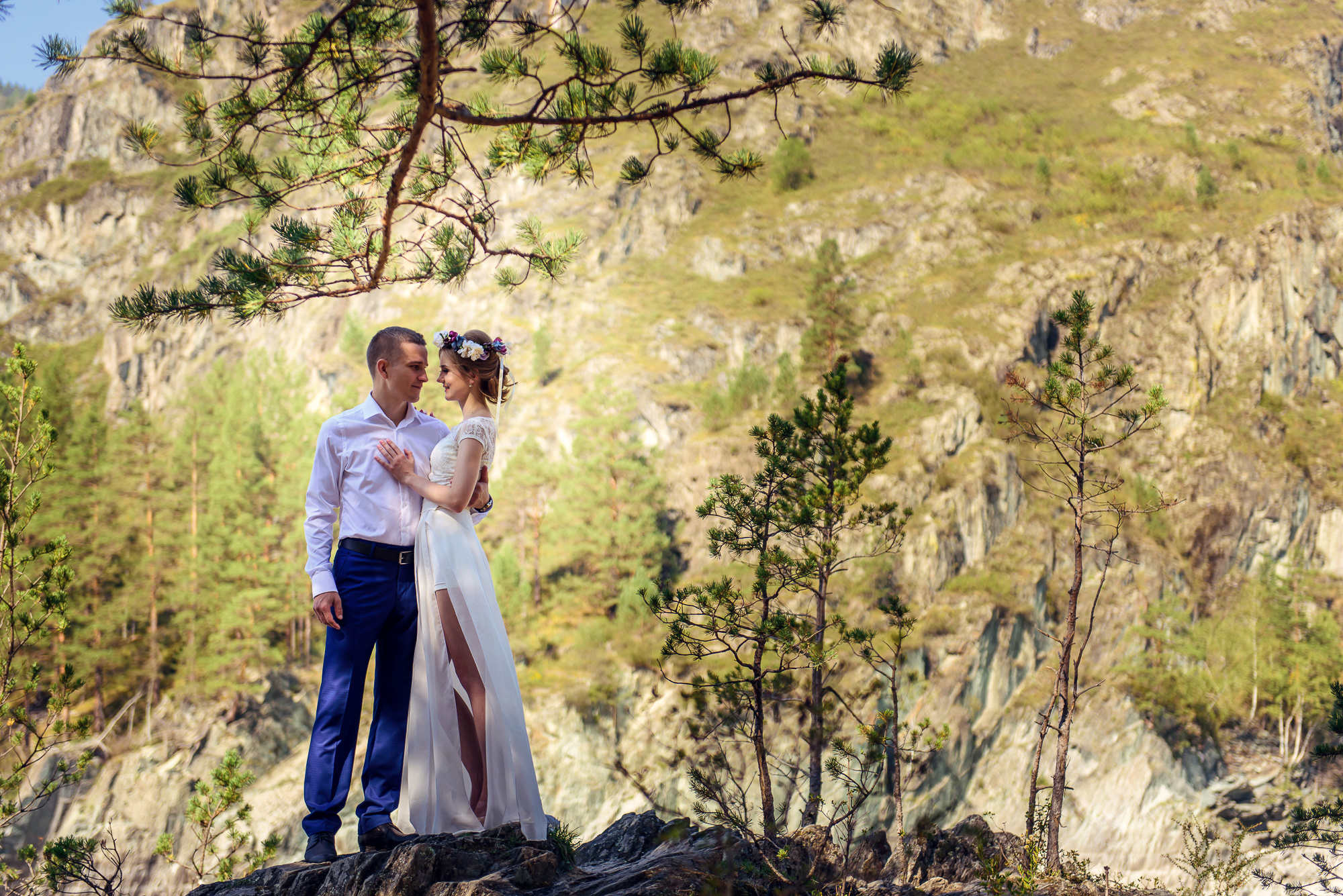 Мария и Данил, свадьба на Алтае. Свадебный и семейный фотограф в Новосибирске Александр Счастный