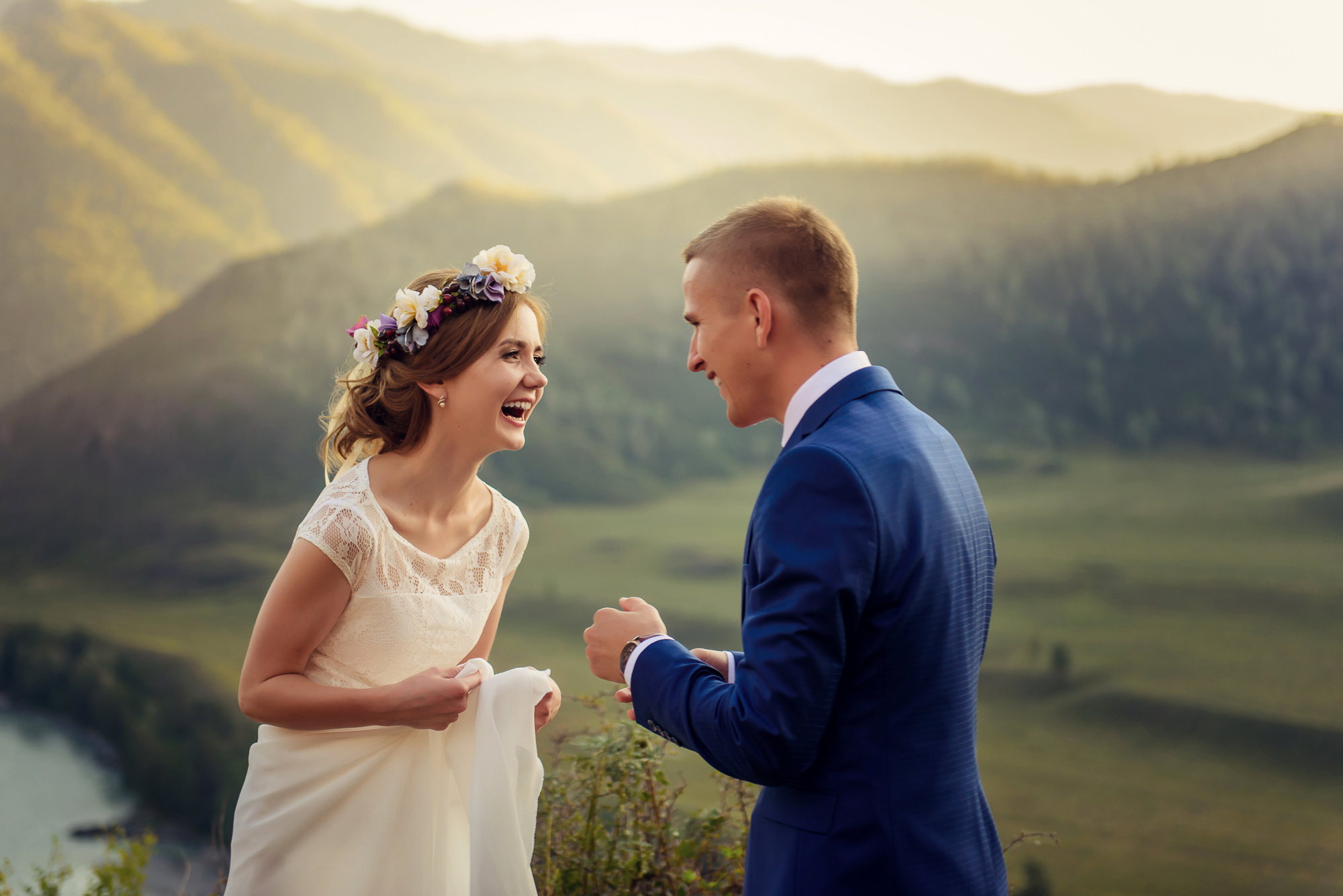 Мария и Данил, свадьба на Алтае. Свадебный и семейный фотограф в Новосибирске Александр Счастный
