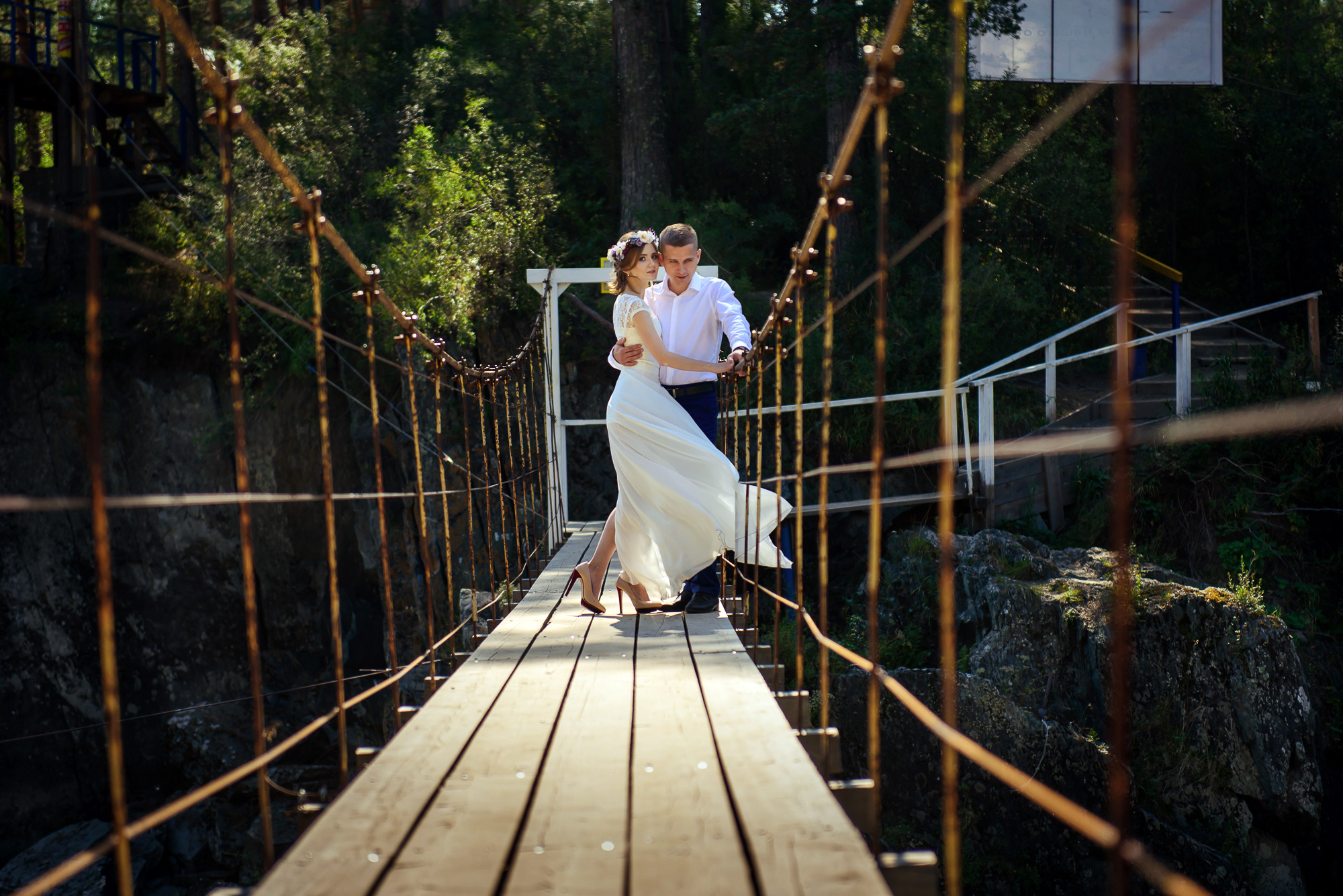 Мария и Данил, свадьба на Алтае. Свадебный и семейный фотограф в Новосибирске Александр Счастный