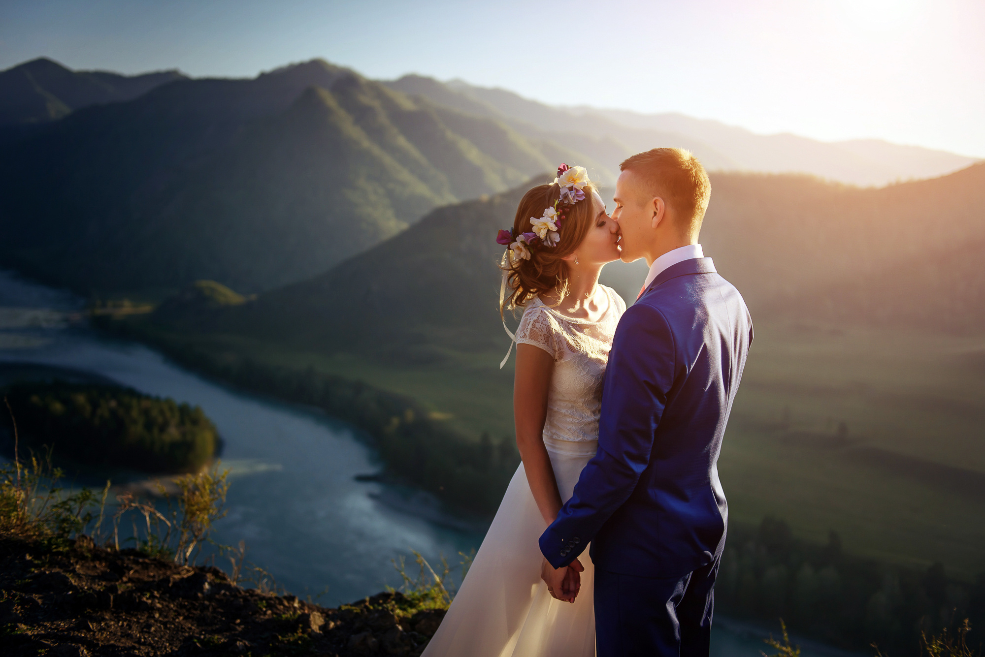 Мария и Данил, свадьба на Алтае. Свадебный и семейный фотограф в Новосибирске Александр Счастный