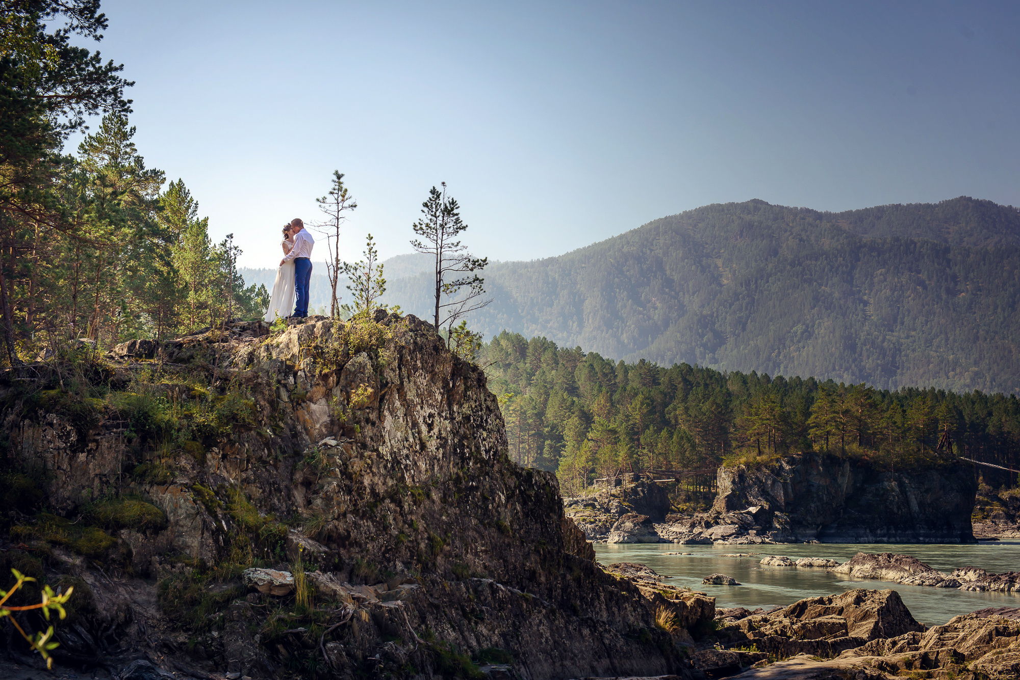 Мария и Данил, свадьба на Алтае. Свадебный и семейный фотограф в Новосибирске Александр Счастный