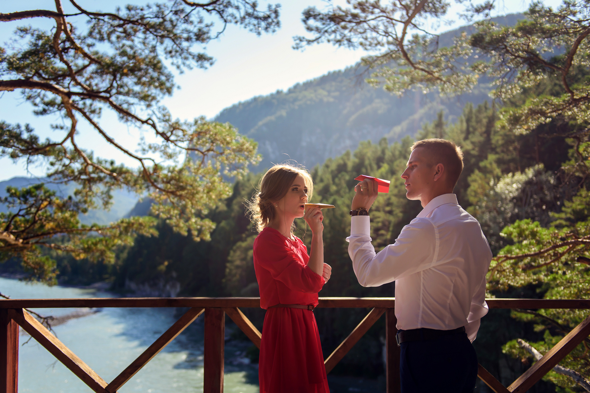 Мария и Данил, свадьба на Алтае. Свадебный и семейный фотограф в Новосибирске Александр Счастный