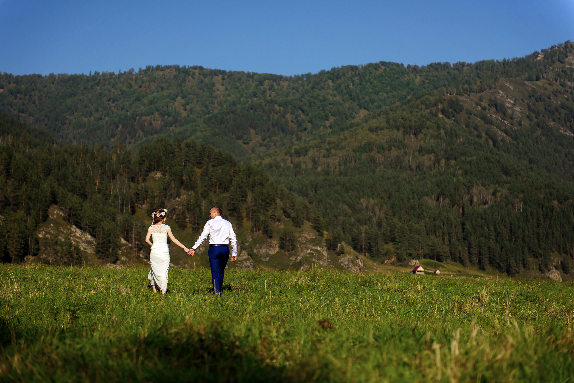 Мария и Данил, свадьба на Алтае. Свадебный и семейный фотограф в Новосибирске Александр Счастный