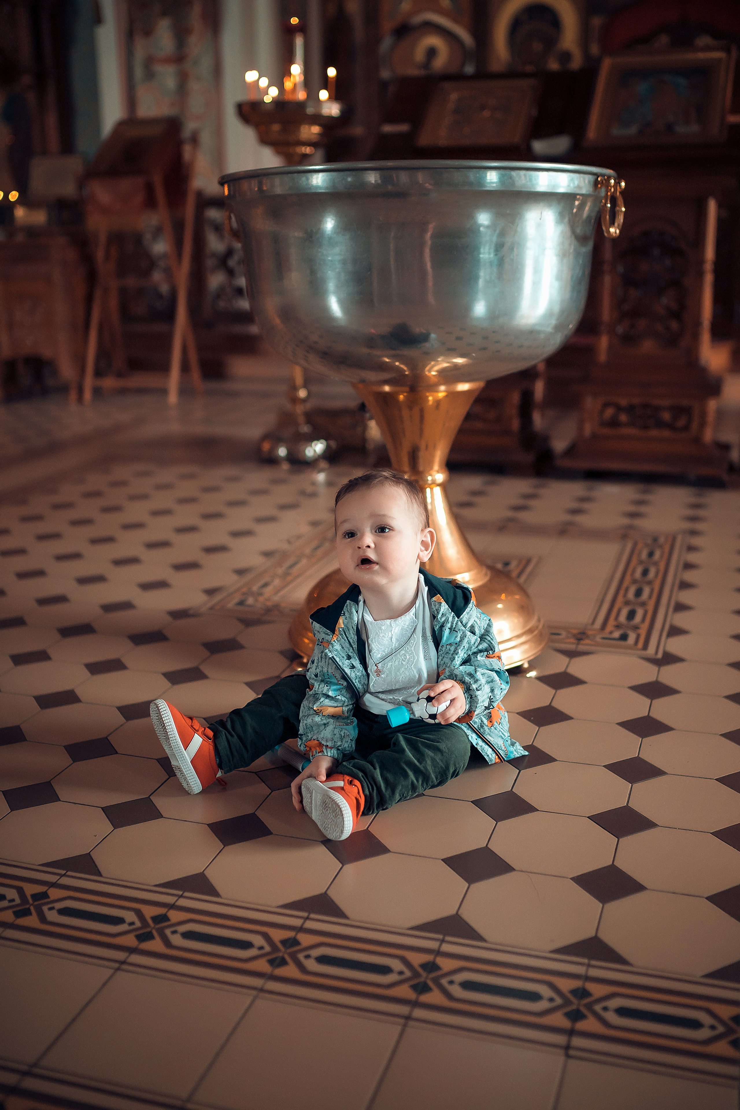 Таинство Крещения Стефана. Фотограф на Крещение и Венчание в Красноярске Рамазанова Юлия