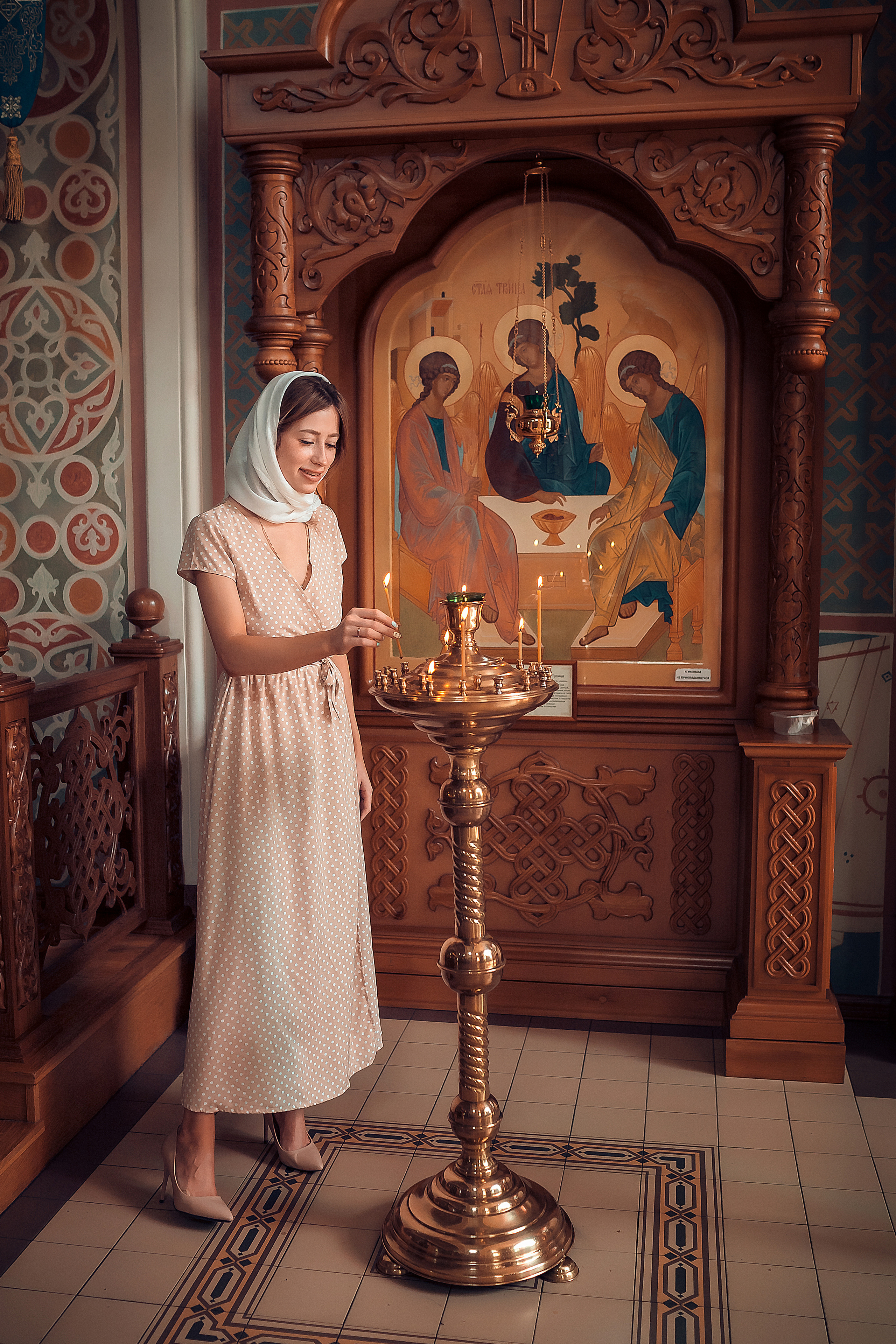 Таинство Крещения Стефана. Фотограф на Крещение и Венчание в Красноярске Рамазанова Юлия