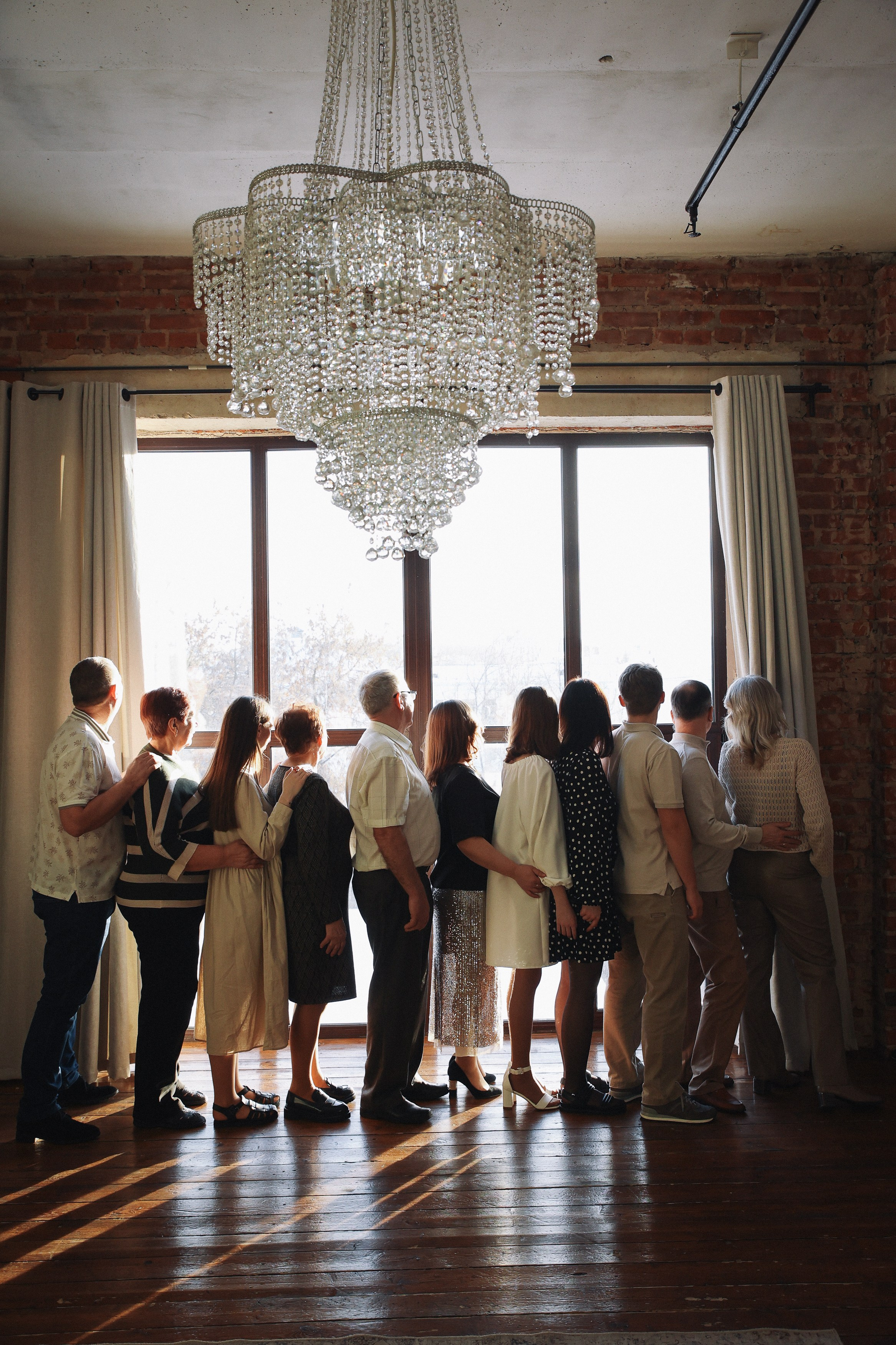 Семейная фотосессия Большая семья Фотосессия с родителями. Фотограф Владимир Москва