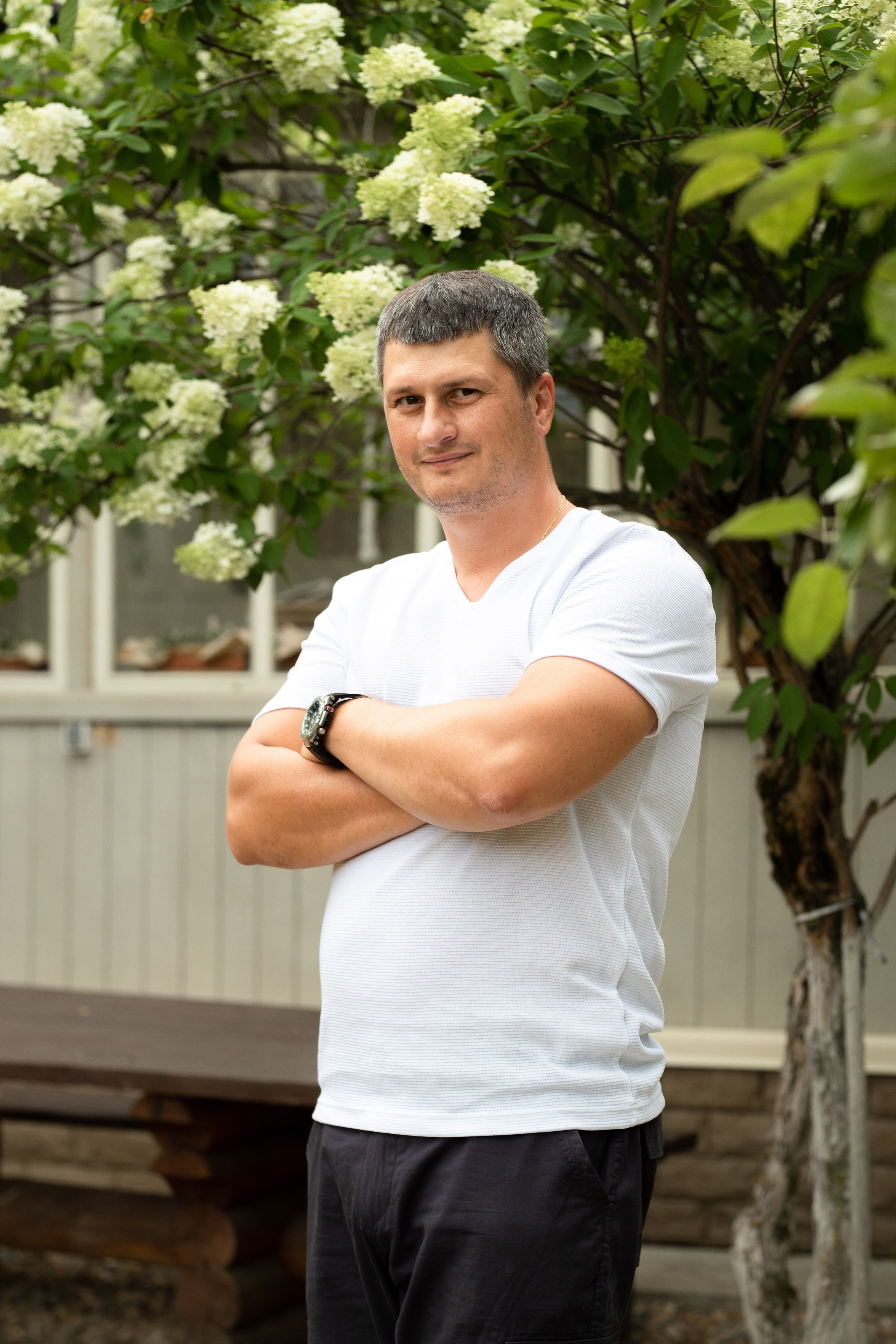 Семейная фотосессия на даче в Купавне. Фотограф в Железнодорожном и Балашихе