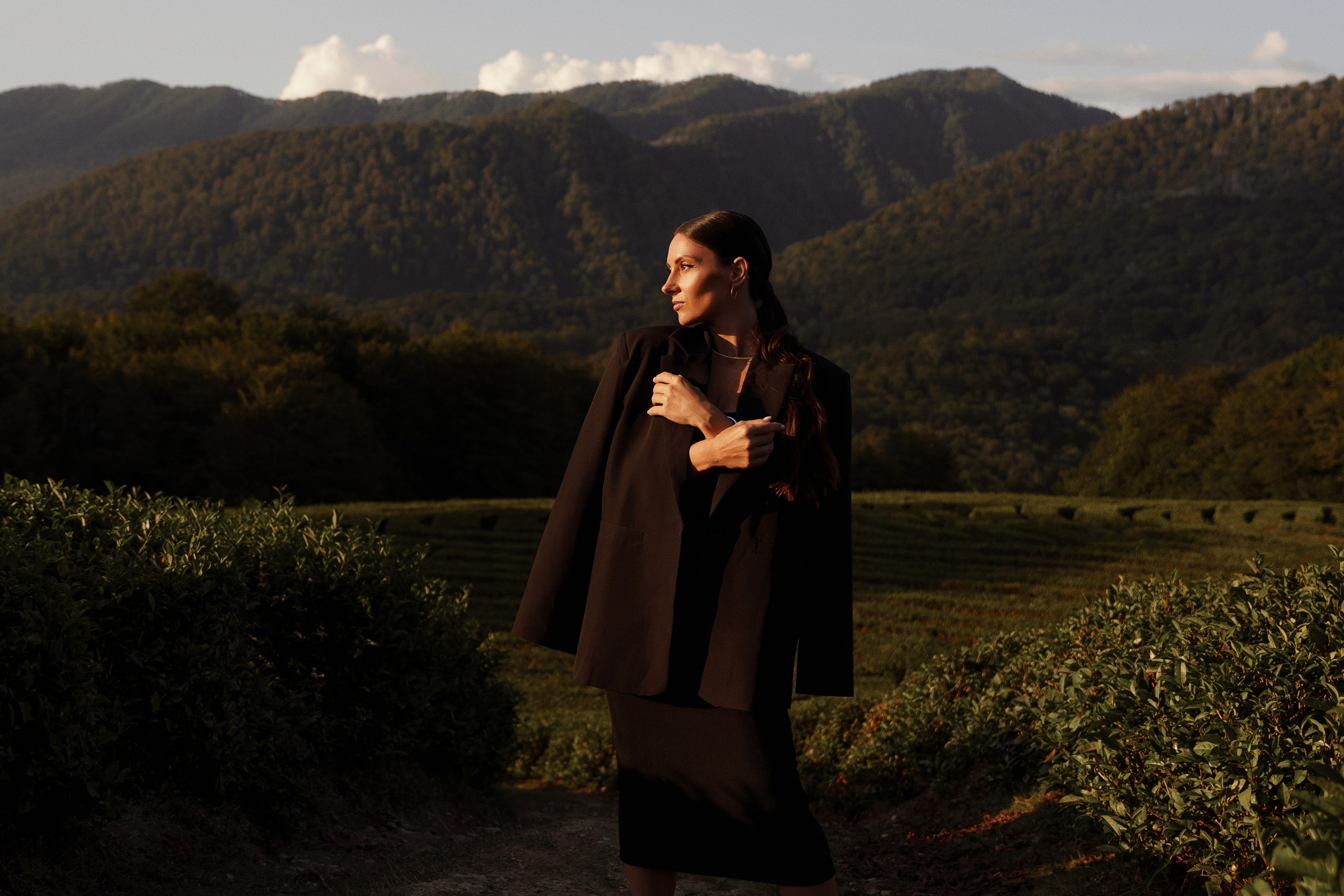 Фотосессия на чайных плантациях. Свадебный и семейный фотограф в Сочи Денис Вялов