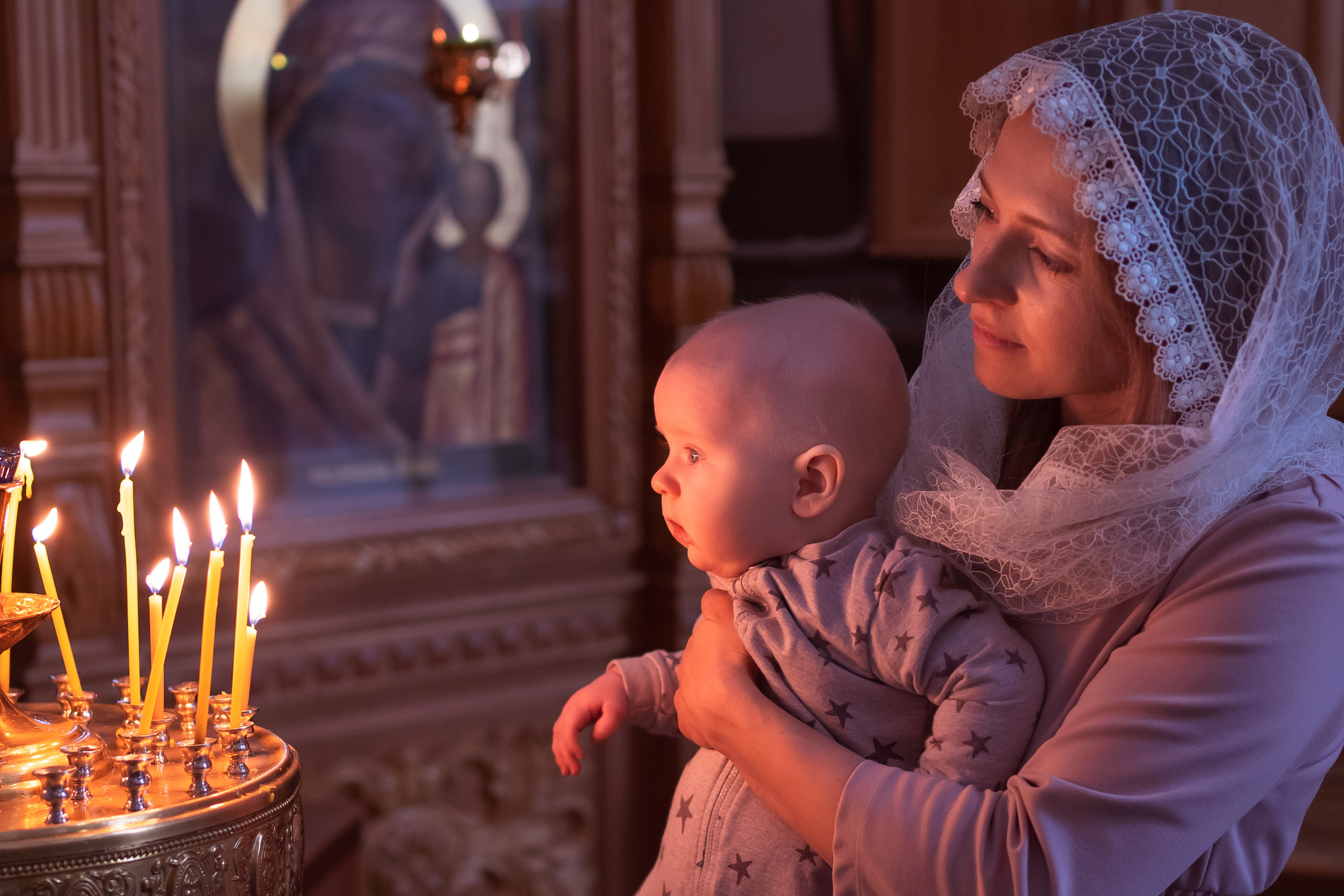 Крещение. Фотограф новорожденных в Смоленске Анастасия Дегтярева