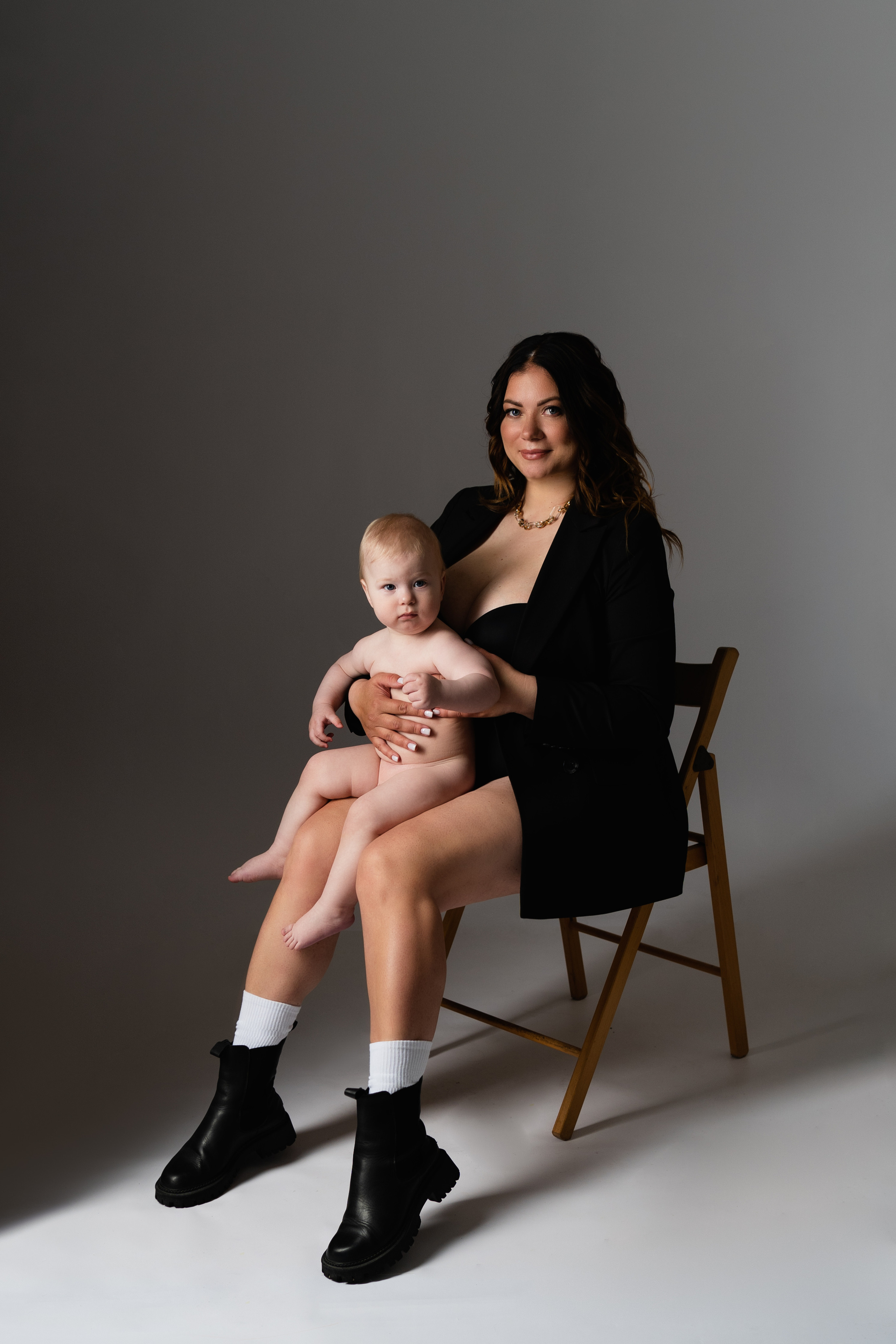 Мама и малыш. Фотограф новорожденных в Смоленске Анастасия Дегтярева