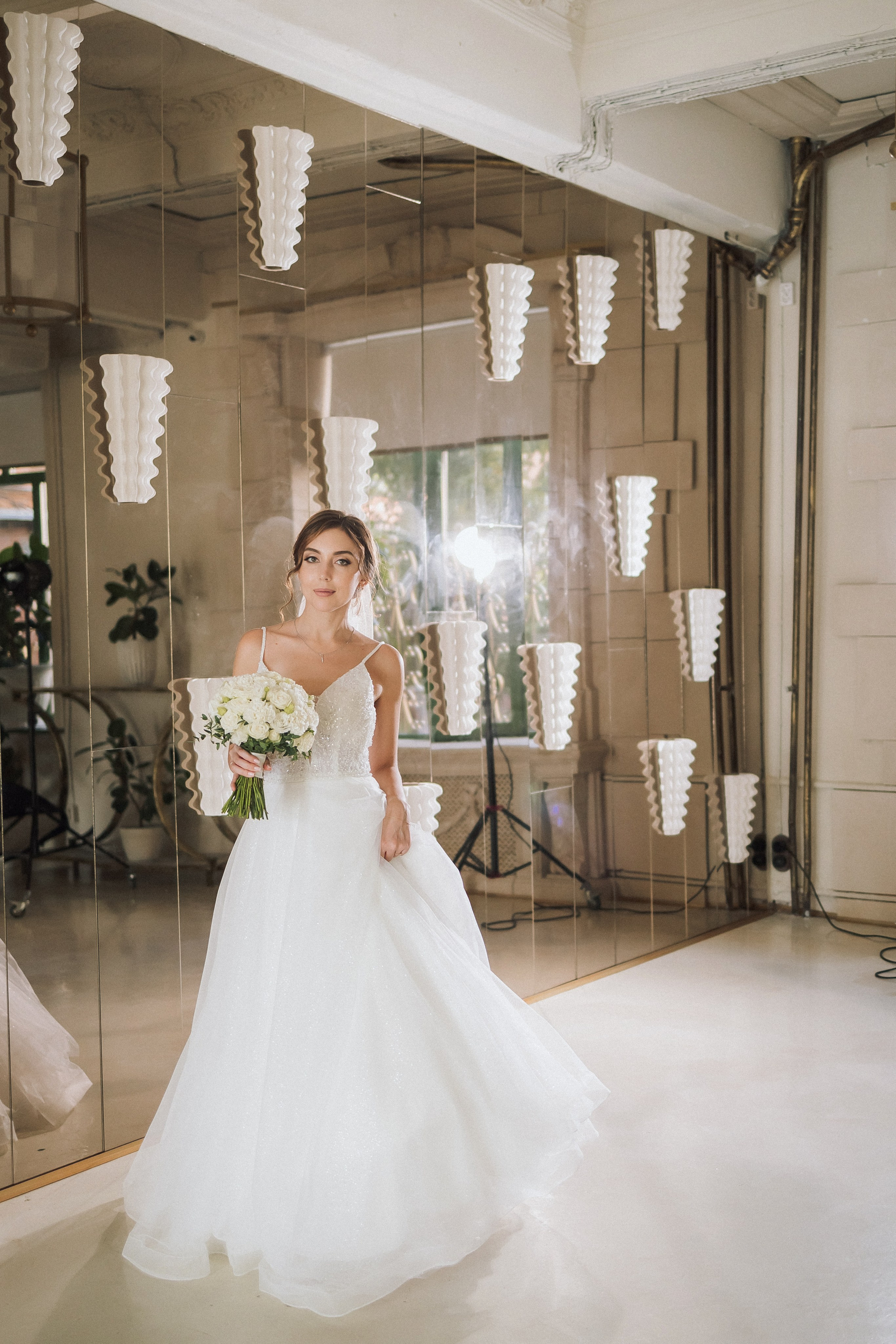 Свадебная прогулка Екатерины и Евгения. Свадебная фотография. Арина Рубах