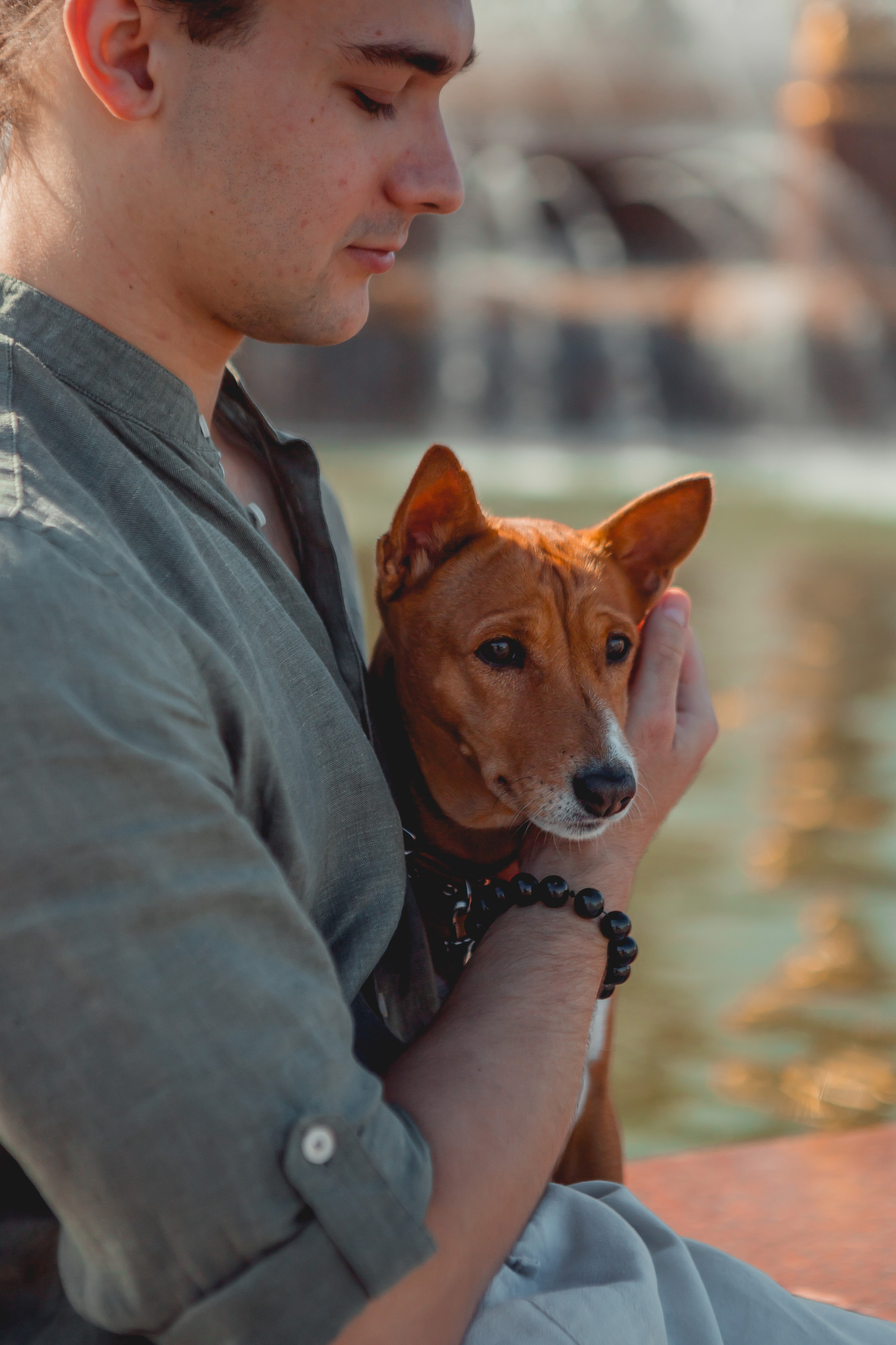 Ольга и семья. Семейный фотограф анималист Мария Крючкова