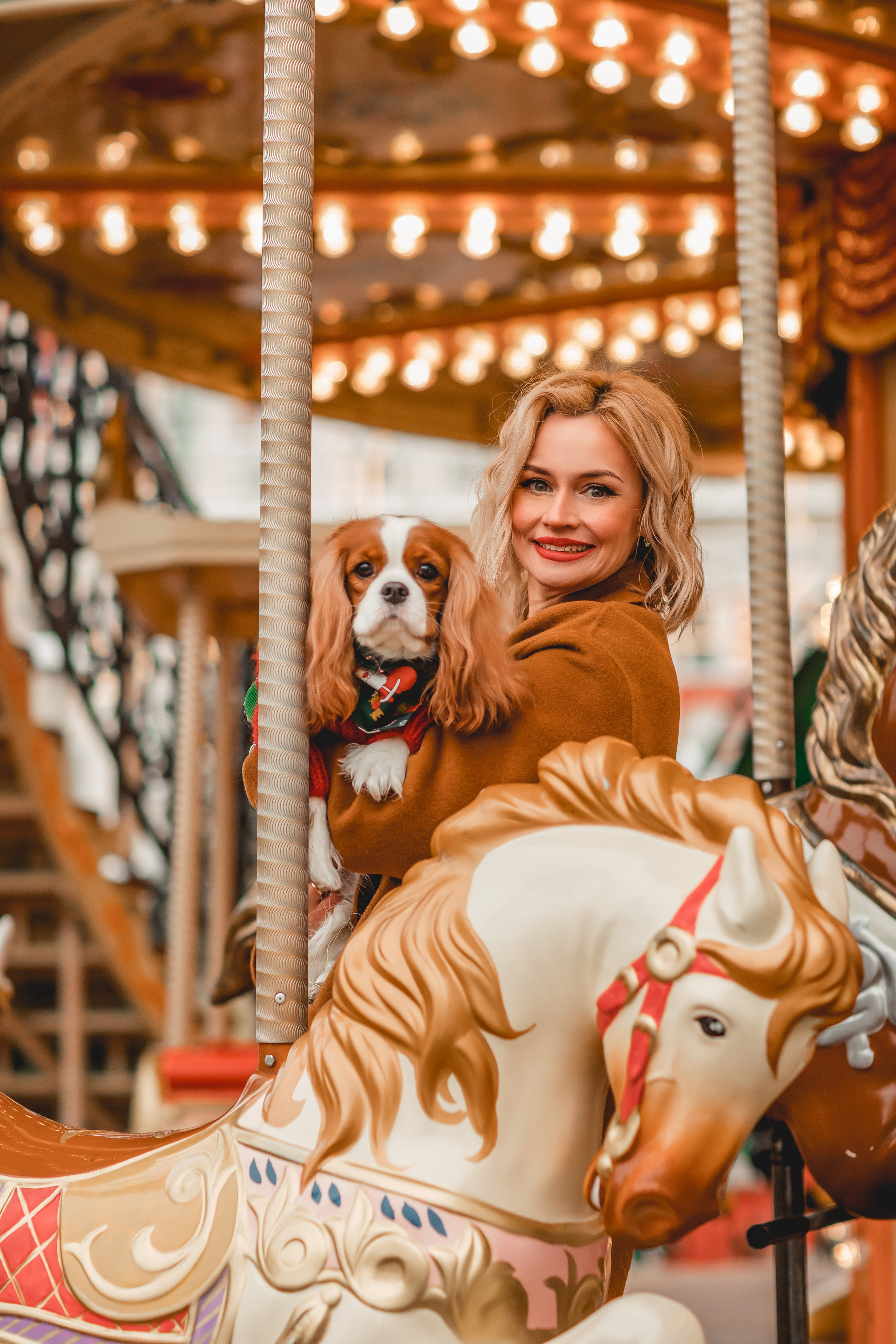 Татьяна и Хэппи. Семейный фотограф анималист Мария Крючкова