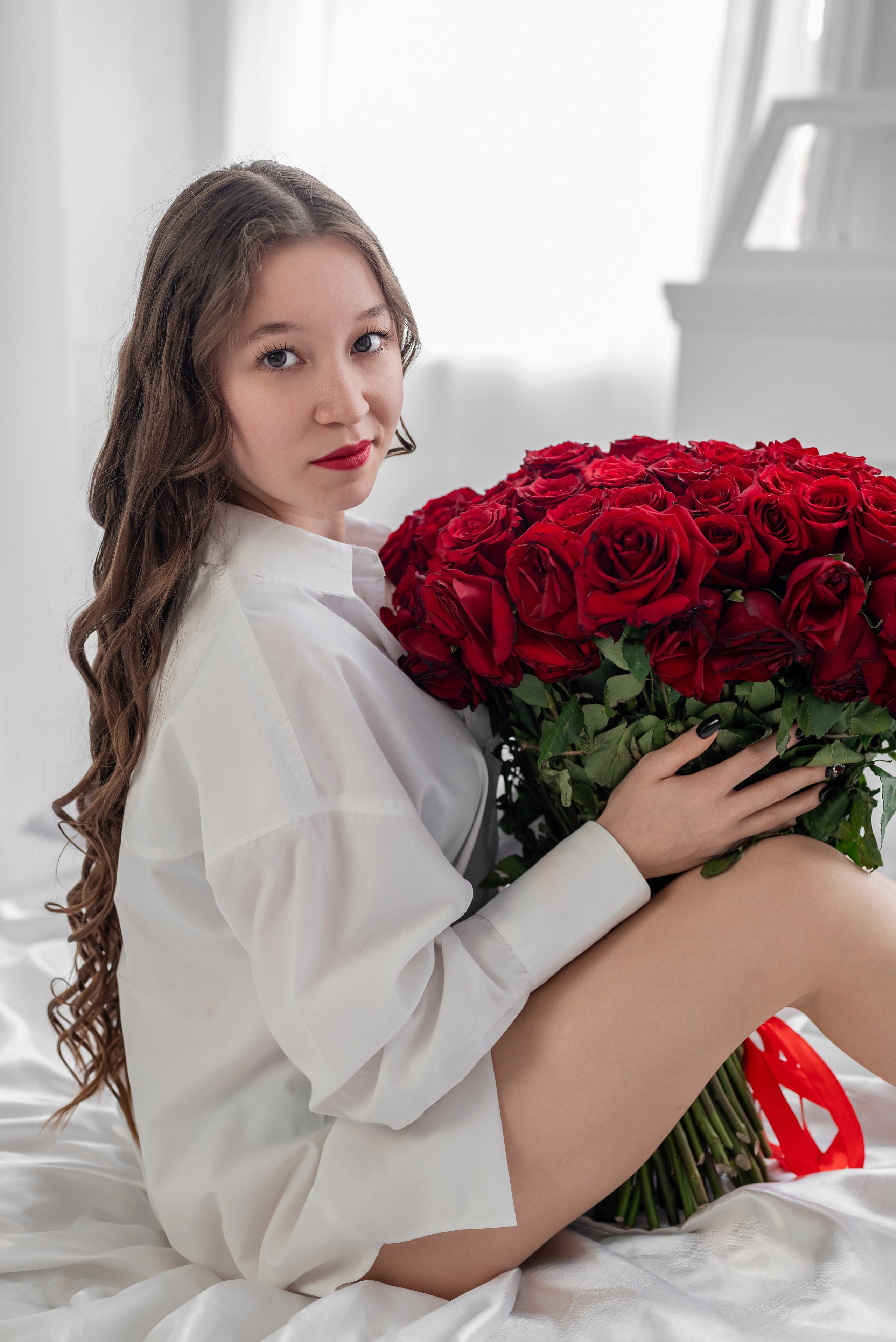 Фотопроект *101 красная роза* 2024 г. Фотограф в городе Салават