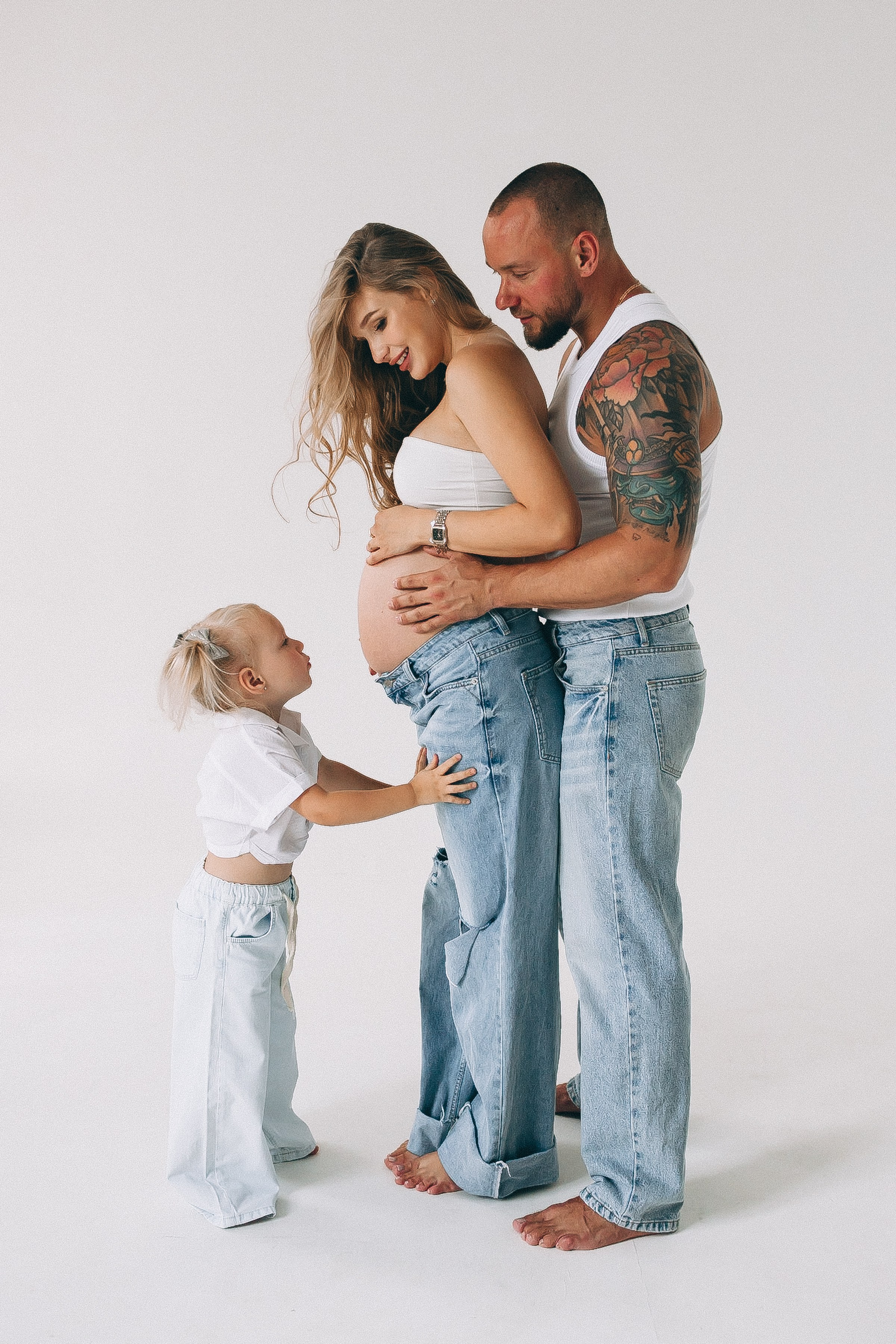 Артем Настя и Николь. Семейный фотограф в Волгодонске Краченцева Анна