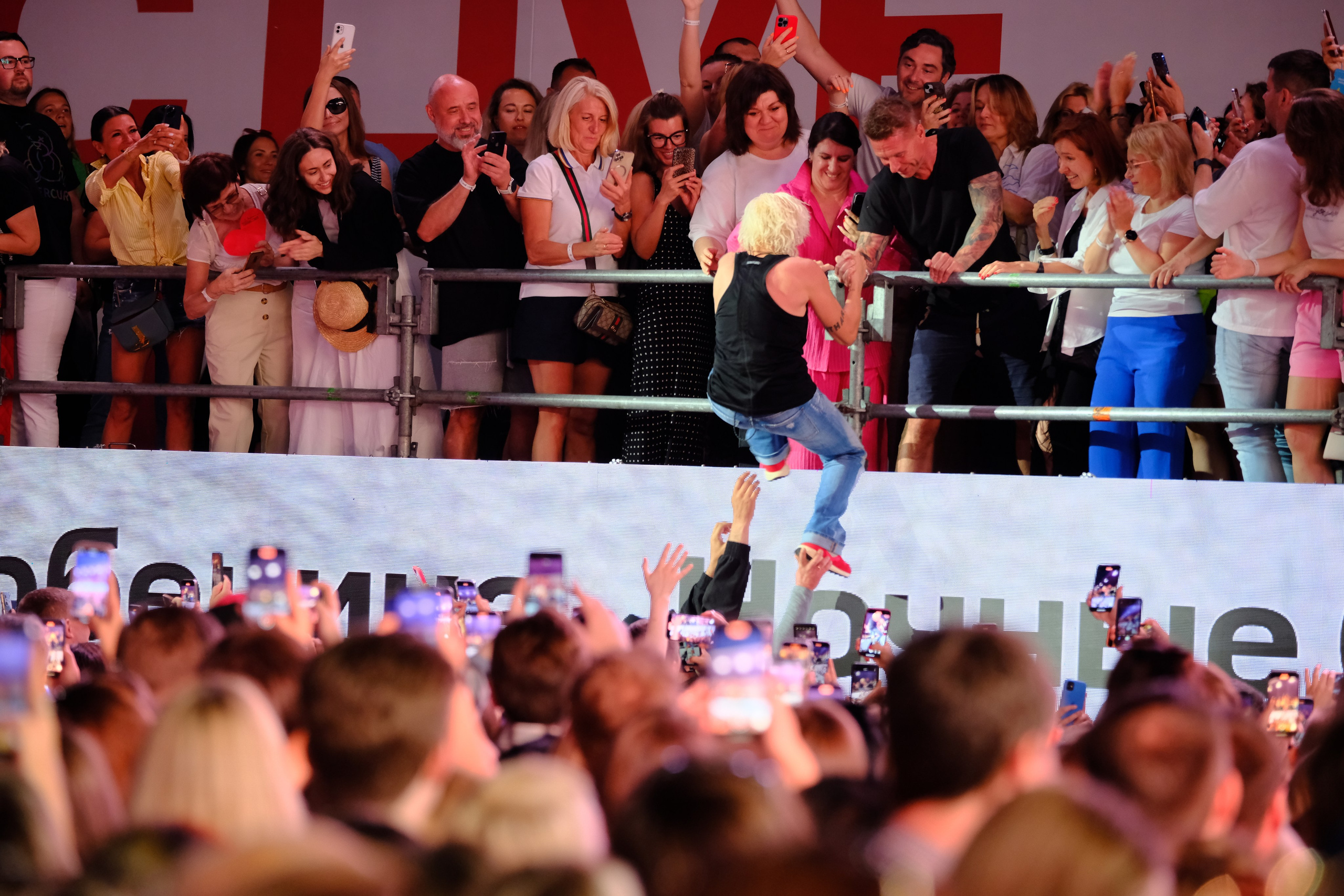 Диана Арбенина (группа «Ночные снайперы») — Москва, МТС Live Лето 2024. RedGeek - блогер и стручњак за образовање и ИТ Кирил Ситнов