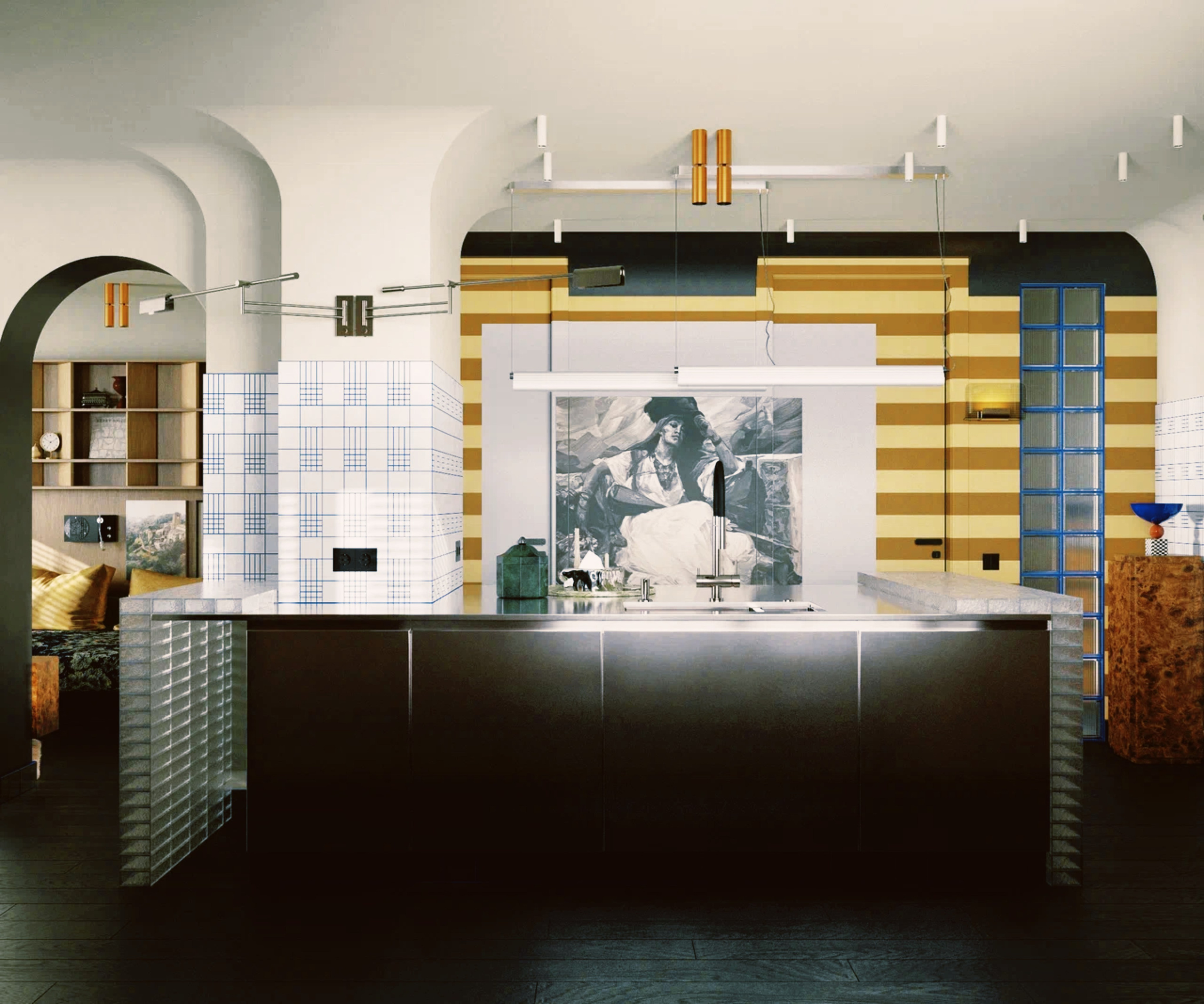 «TRIO». Apolonov Interiors проектирование авторских интерьеров