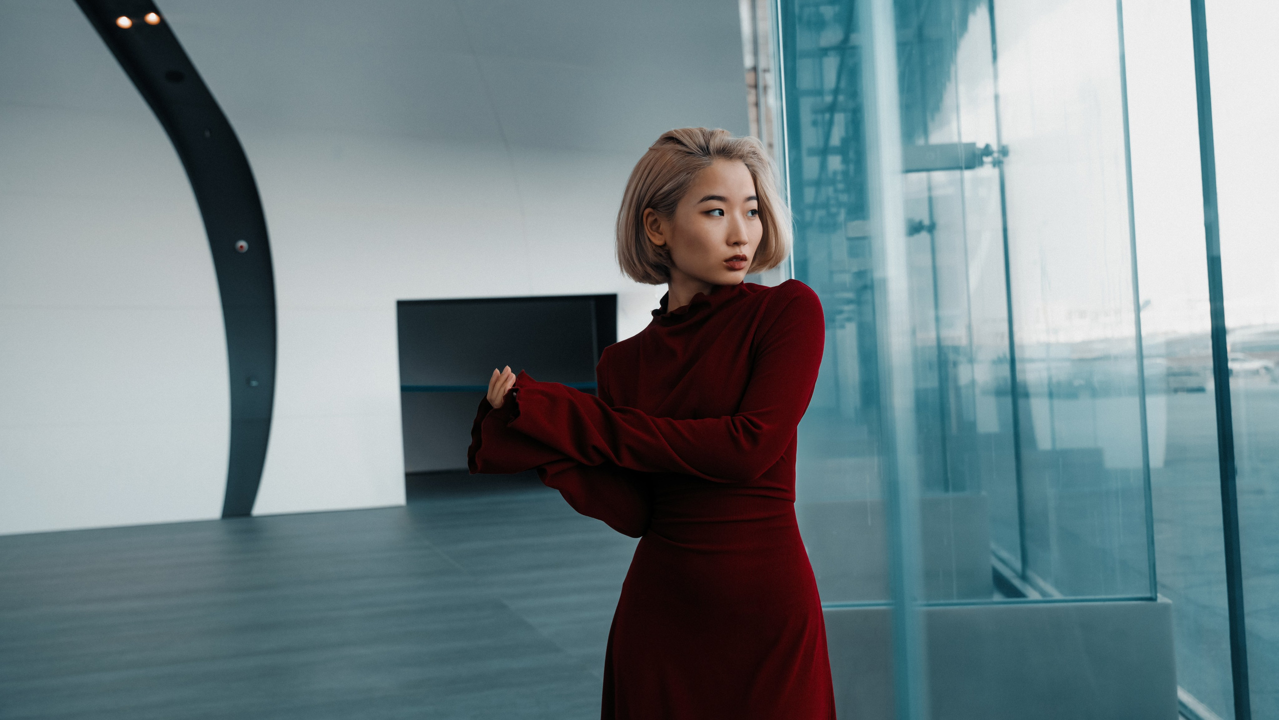 Ким Ирина. Лахта центр. Портретный фотограф в Санкт-Петербурге Дмитриева Наталия