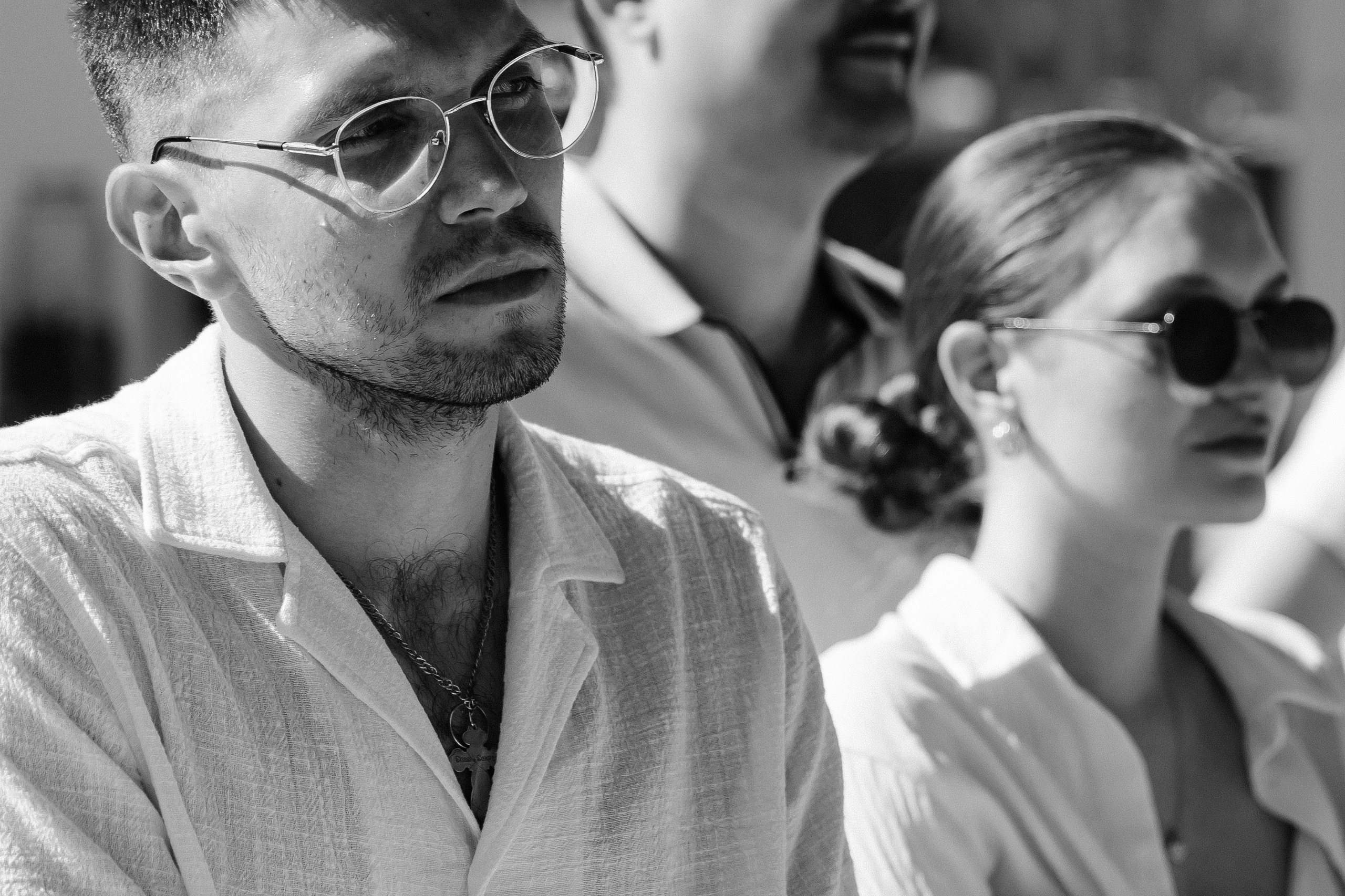 Плюс тридцать градусов на лужайке. Фотограф Андрей Куськало