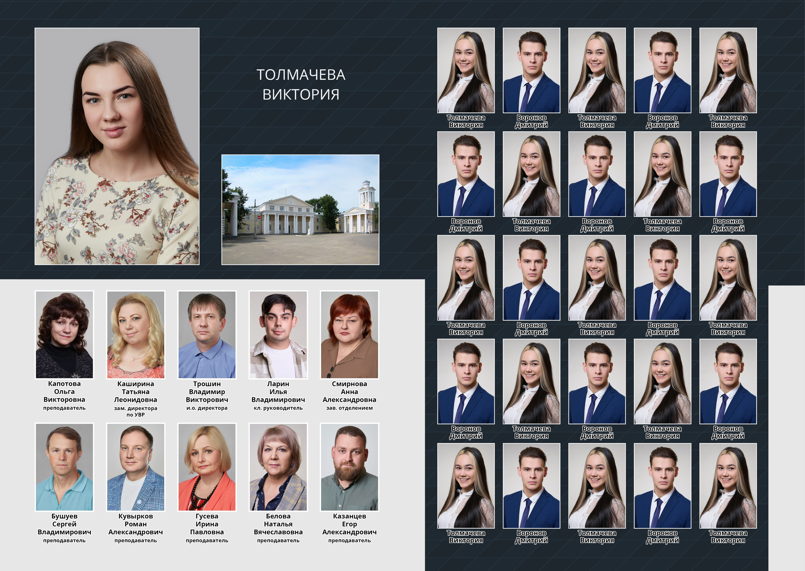 Техникум и ВУЗ. Фотограф в Заволжье Алексей Шабалин