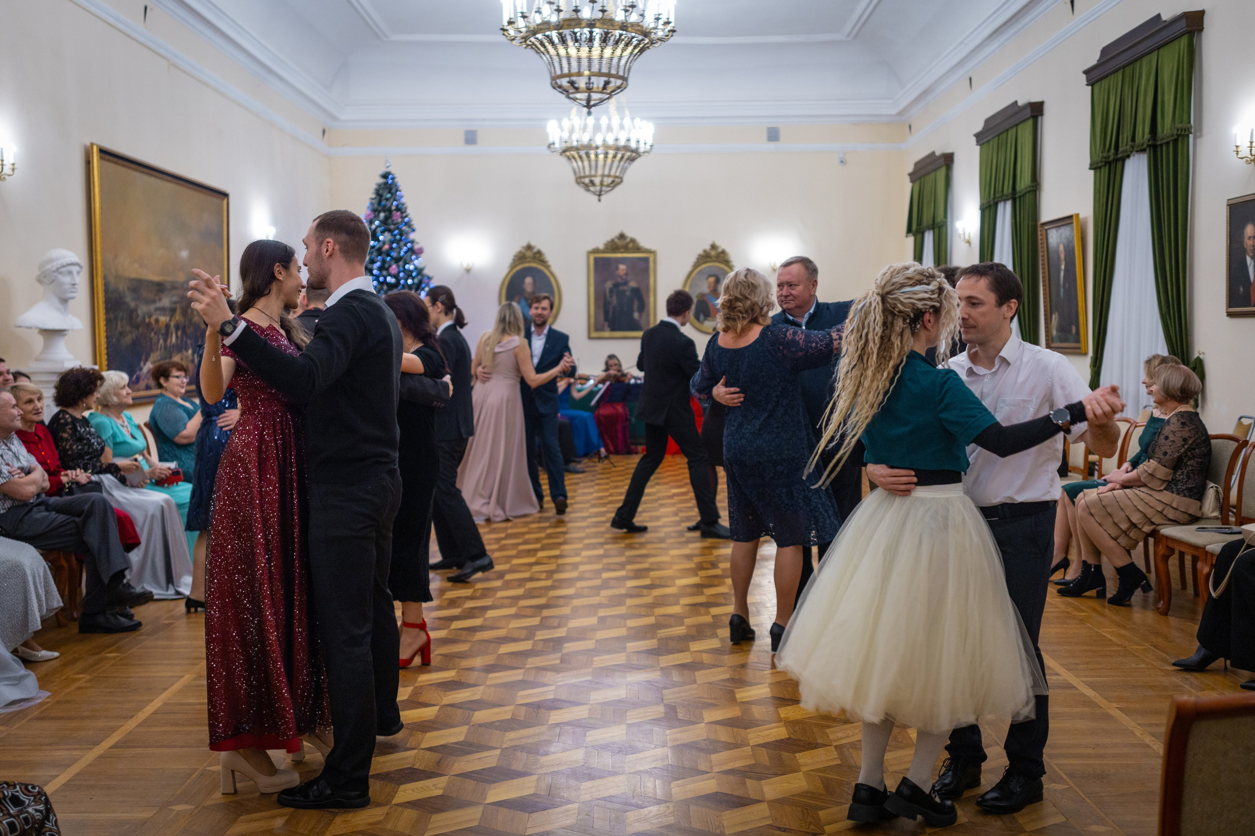 Новогодний бал в музее А. П. Чехова. Фотограф Наталья Матвеева