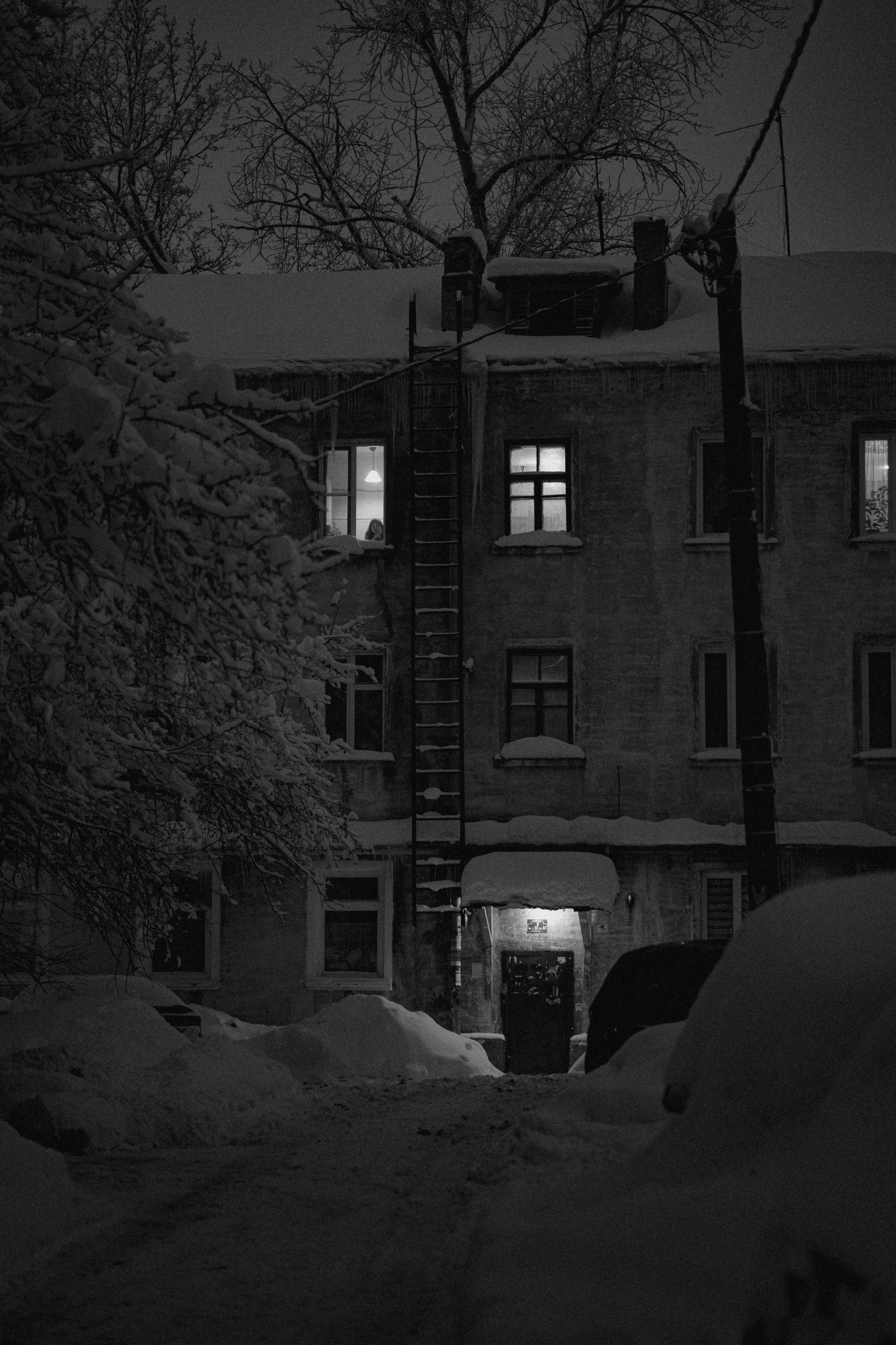 Город зимой. Фотограф Эльмира Лин