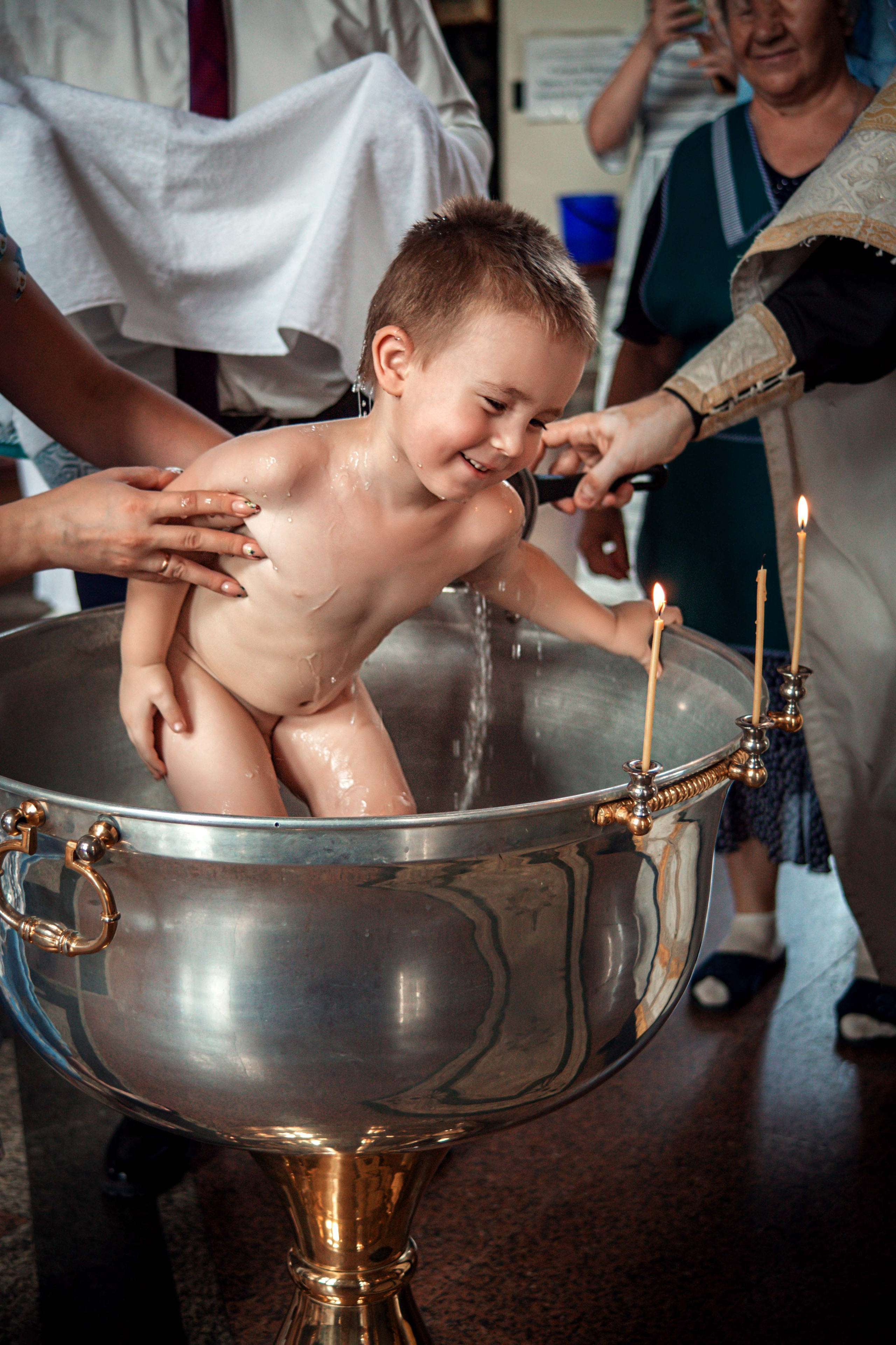Крещение. Семейный и детский фотограф в Москве Ольга Кривенцова