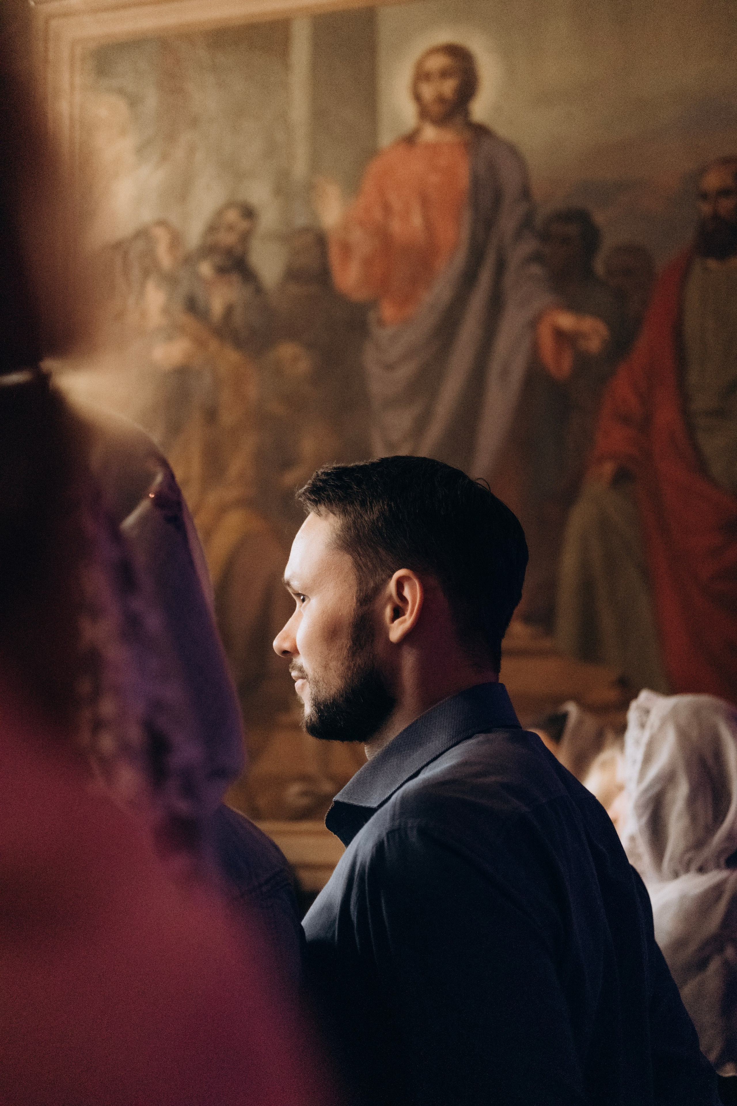 Крещение в Храме Воскресения Словущего. Главная