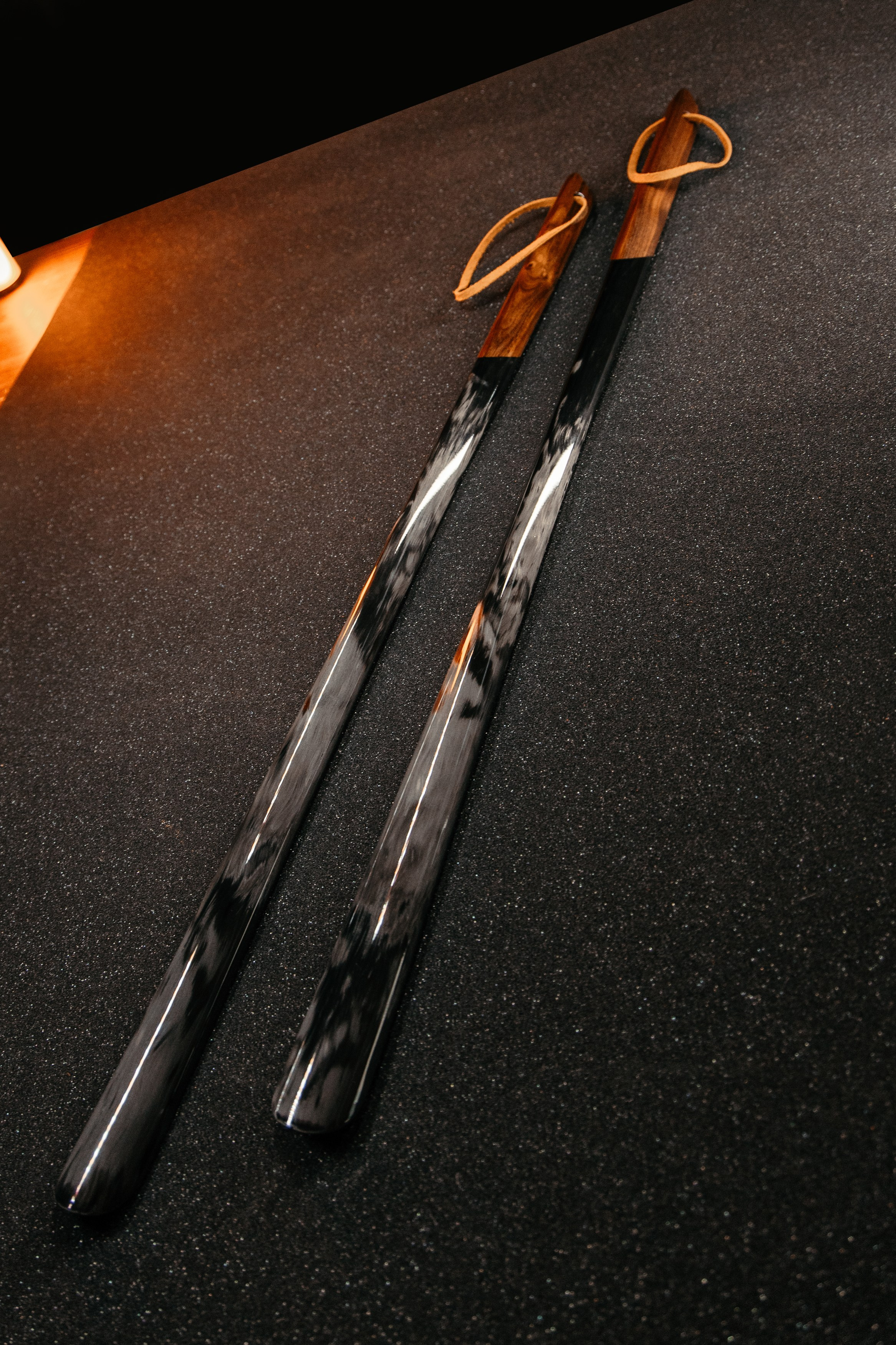 Ложки для обуви из карбона. DeLorein