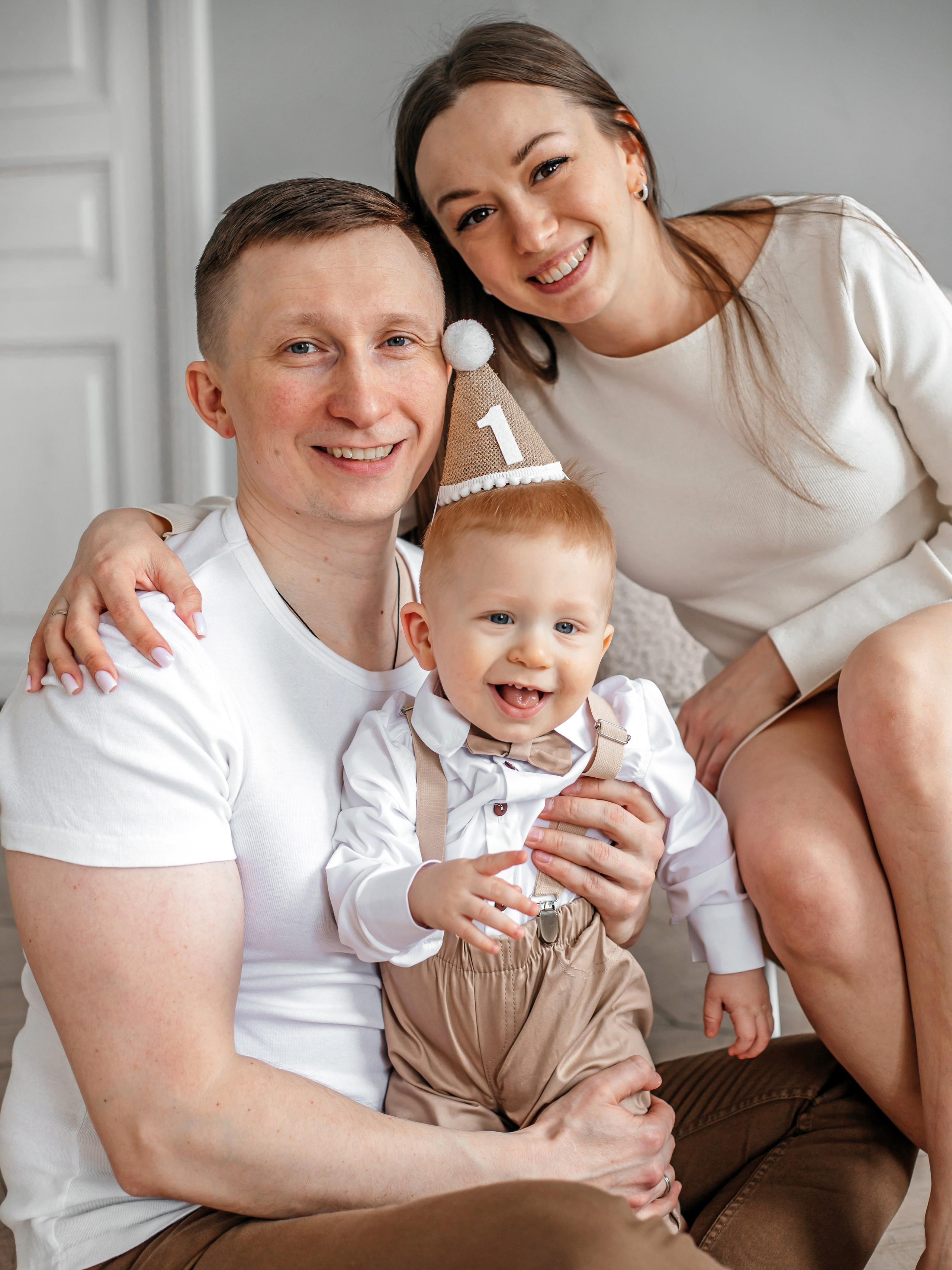 Санечке 1 годик. Семейный и детский фотограф в  г. Екатеринбурге Холодова Юлия