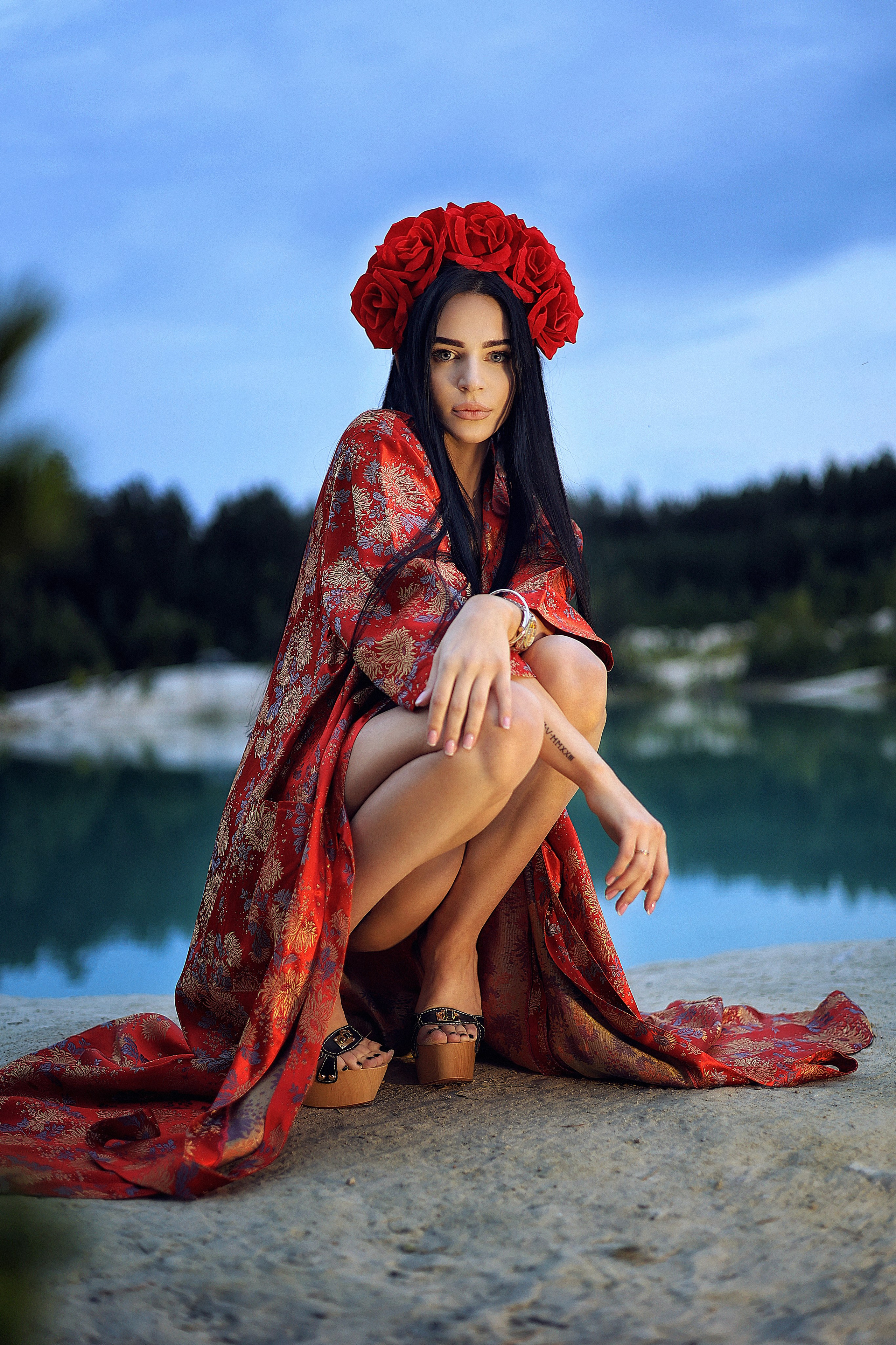 Фотосессия на уральском бали. Эксклюзивный фотограф японских сказок в Екатеринбурге