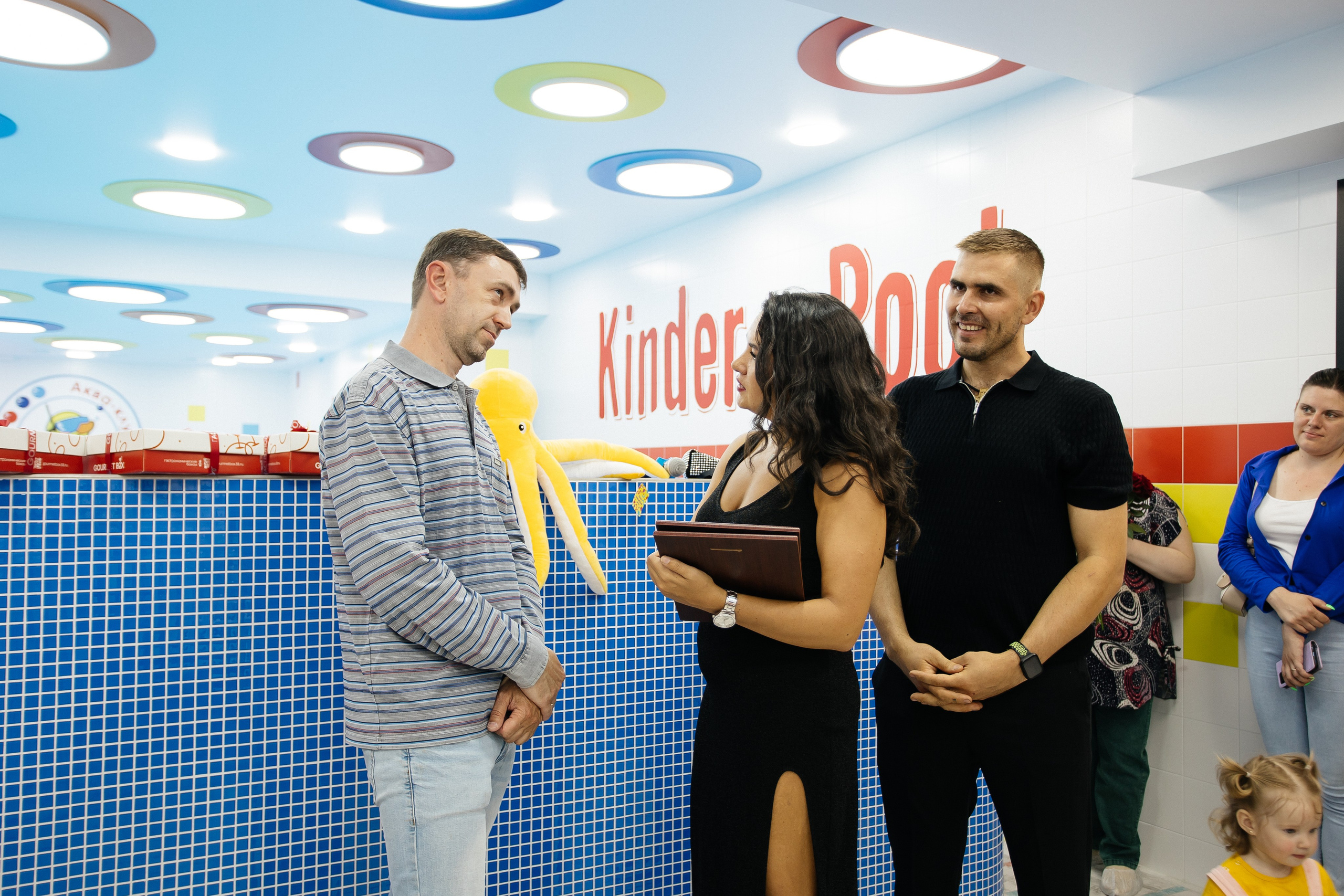 Открытие бассейна. Фотограф в Иркутске