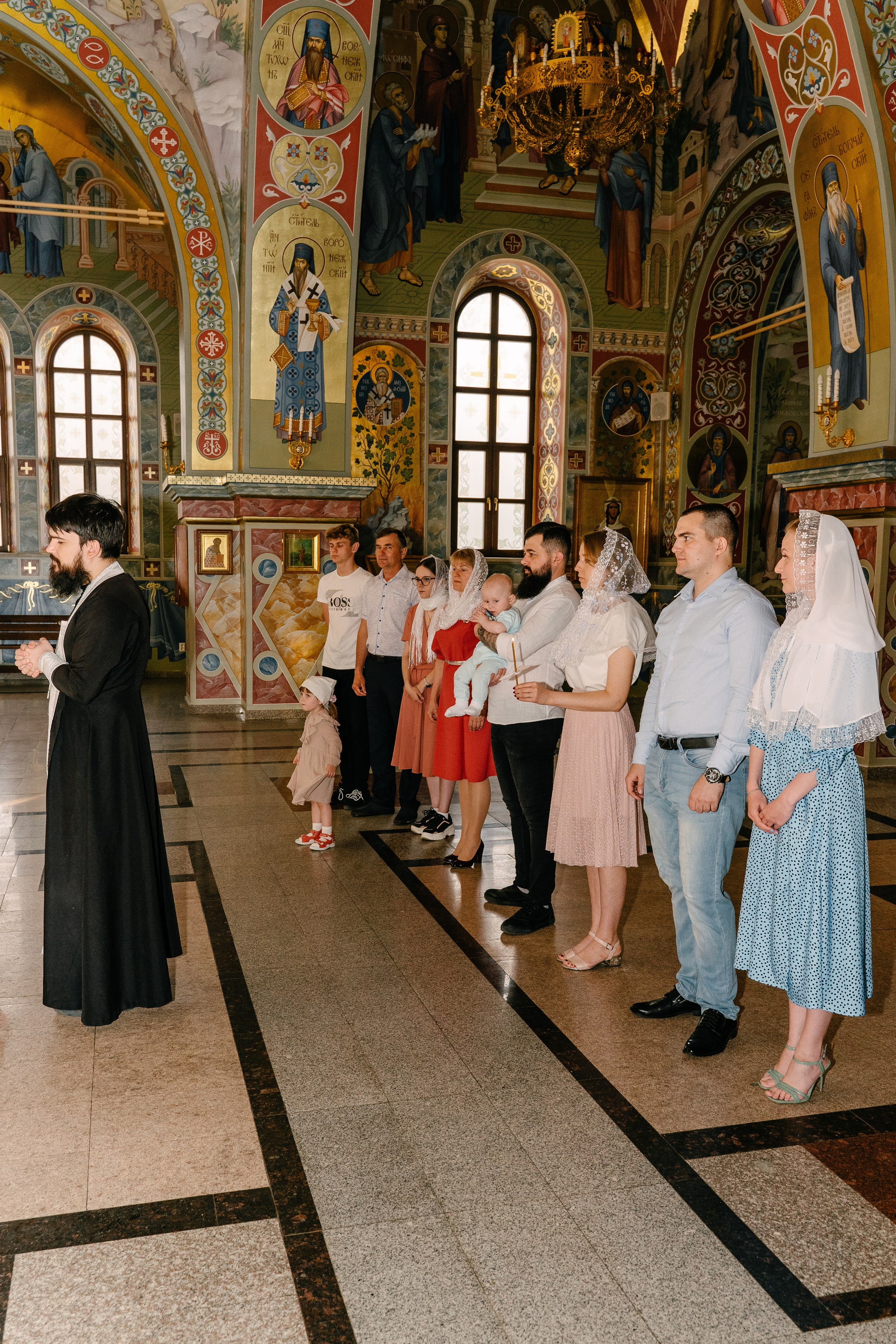 Крещение Федора. Свадебный фотограф Юлия Копылова