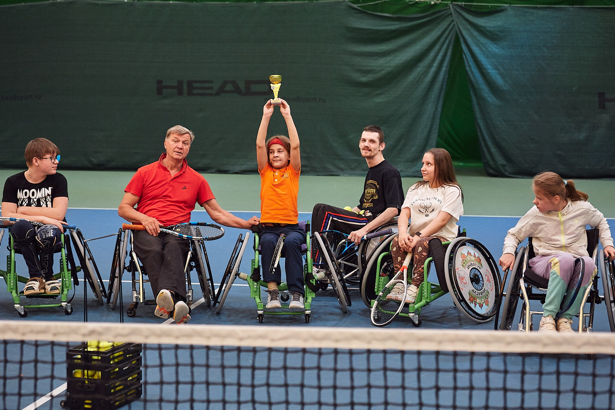 Тренировка теннис на колясках / АНО «Второе дыхание». Антон Артюшин, портретный фотограф. Москва