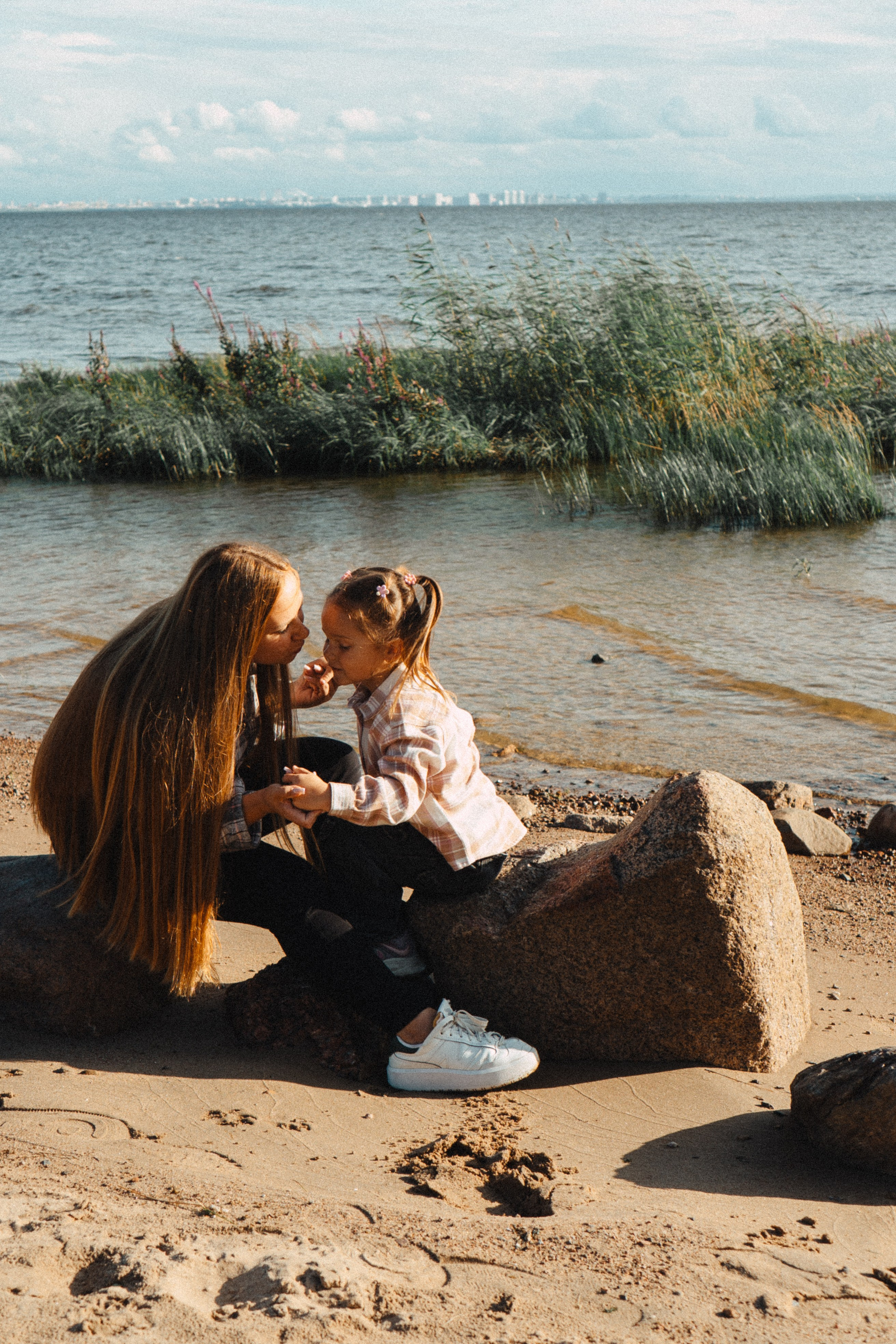 МАМА И ДОЧКА НА ФИНСКОМ ЗАЛИВЕ. Профессиональный фотограф, Санкт-Петербург — Виктория Богомолова